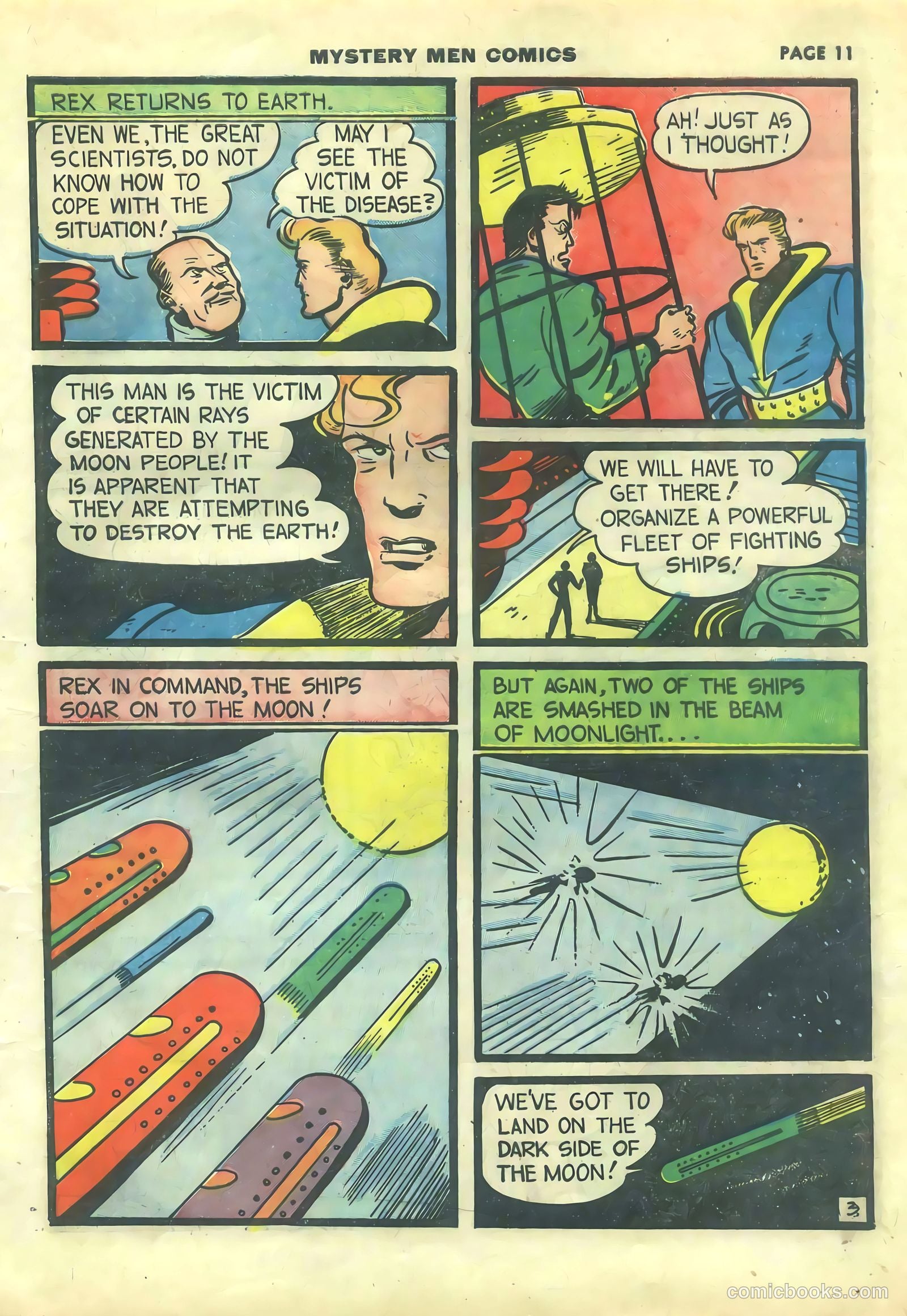 Mystery Men Comics #14 (1940) — page 13 of 68