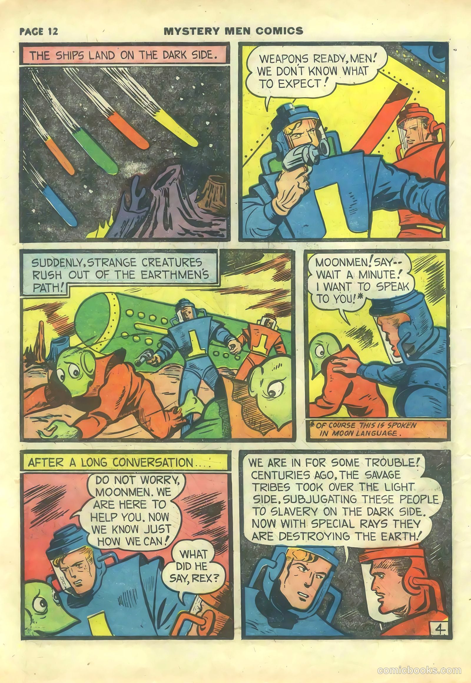 Mystery Men Comics #14 (1940) — page 14 of 68
