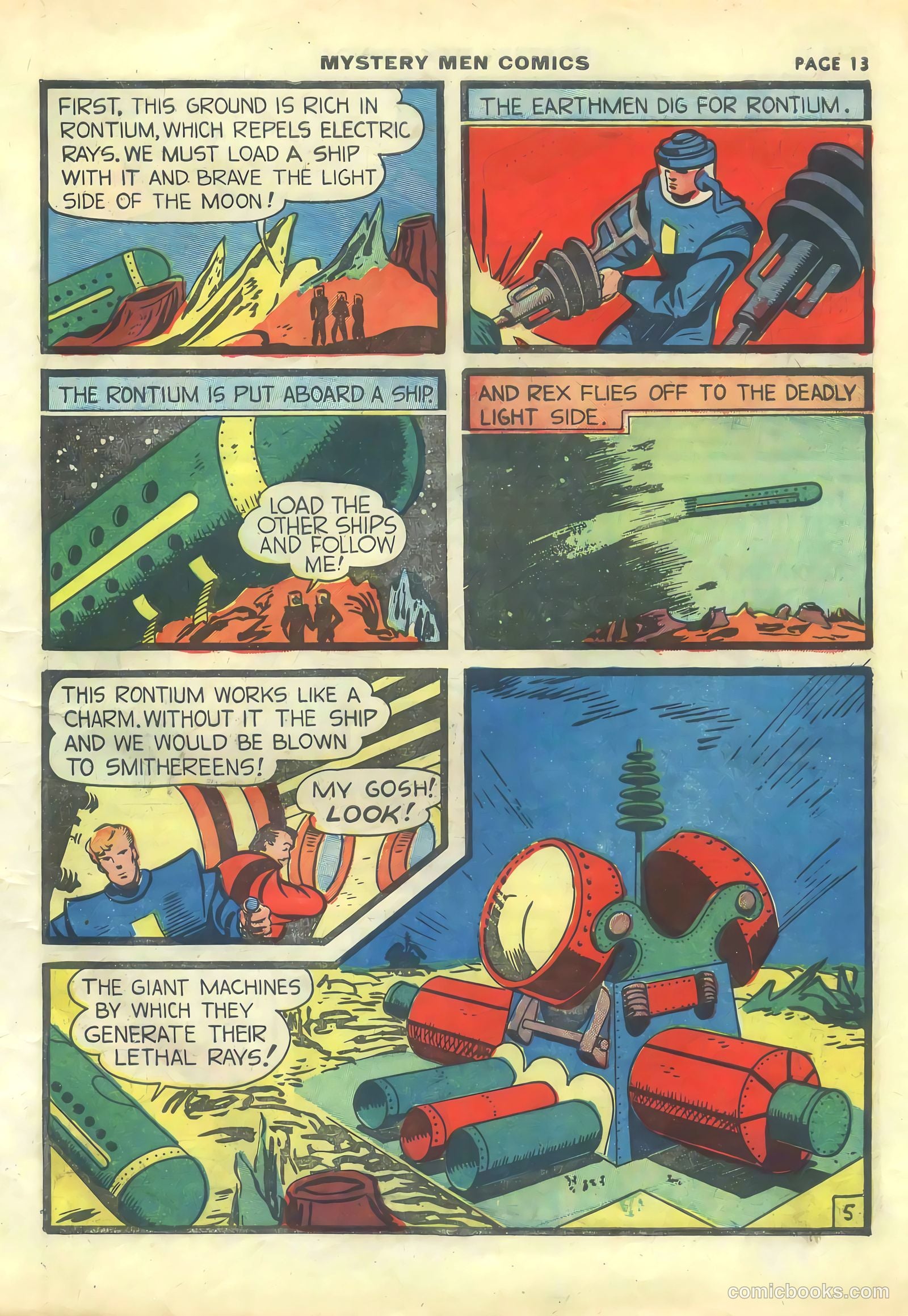Mystery Men Comics #14 (1940) — page 15 of 68