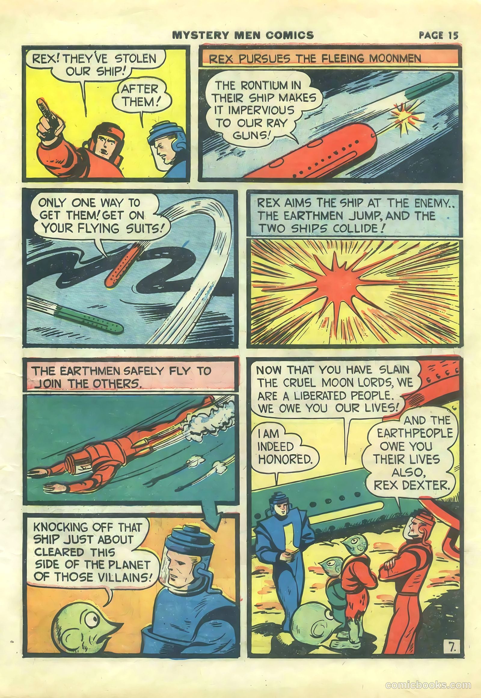 Mystery Men Comics #14 (1940) — page 17 of 68