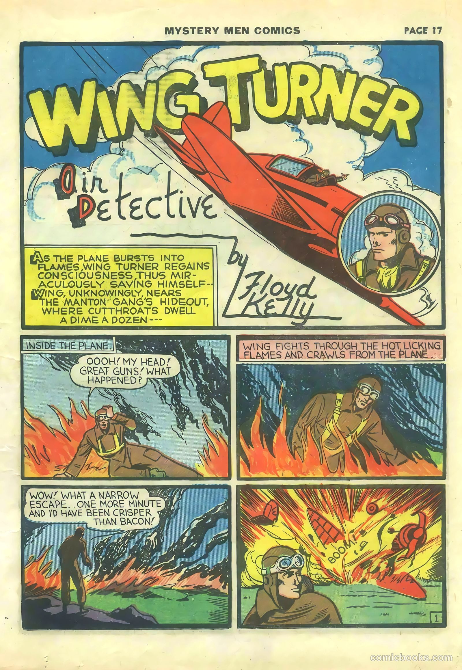 Mystery Men Comics #14 (1940) — page 19 of 68
