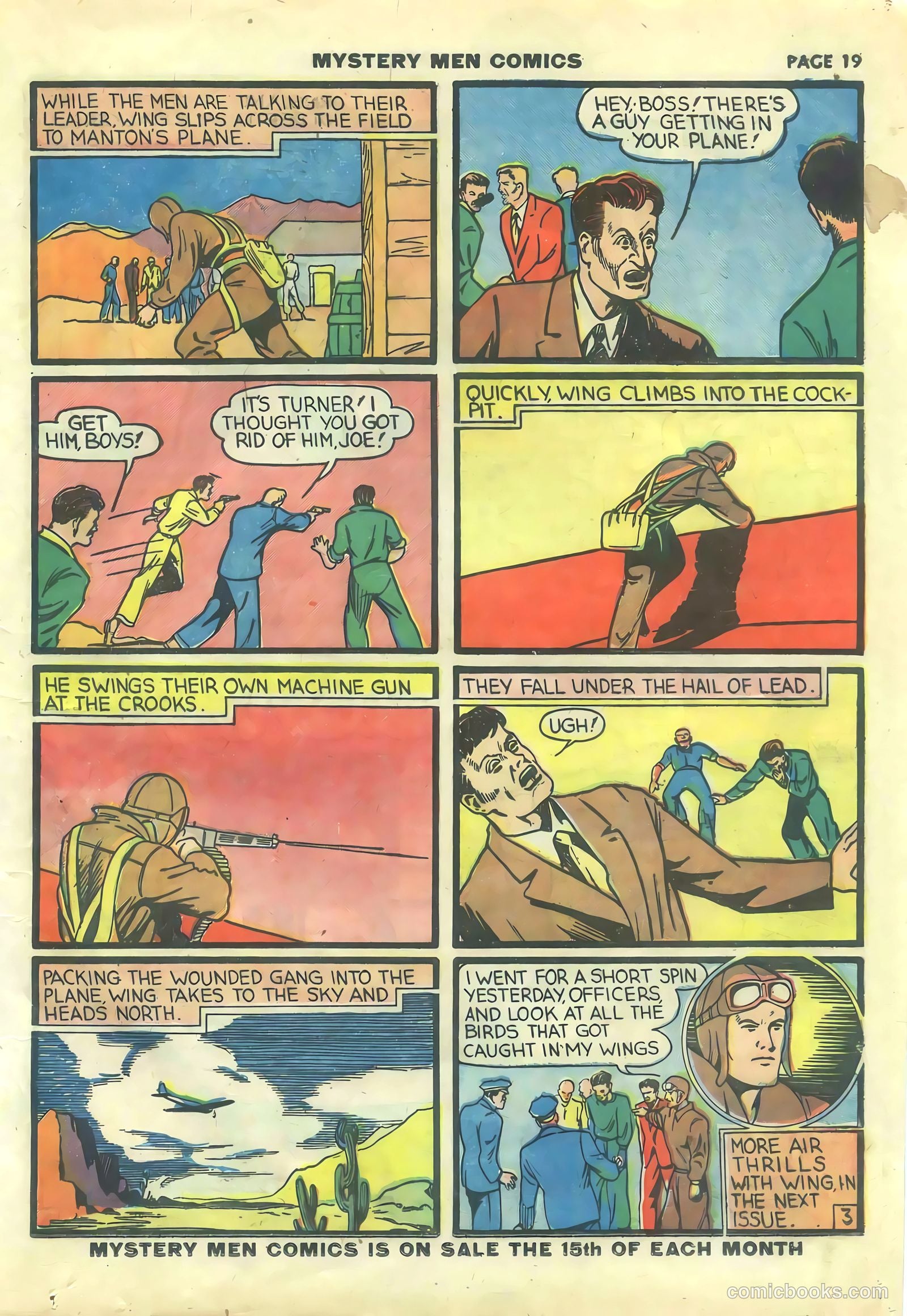 Mystery Men Comics #14 (1940) — page 21 of 68