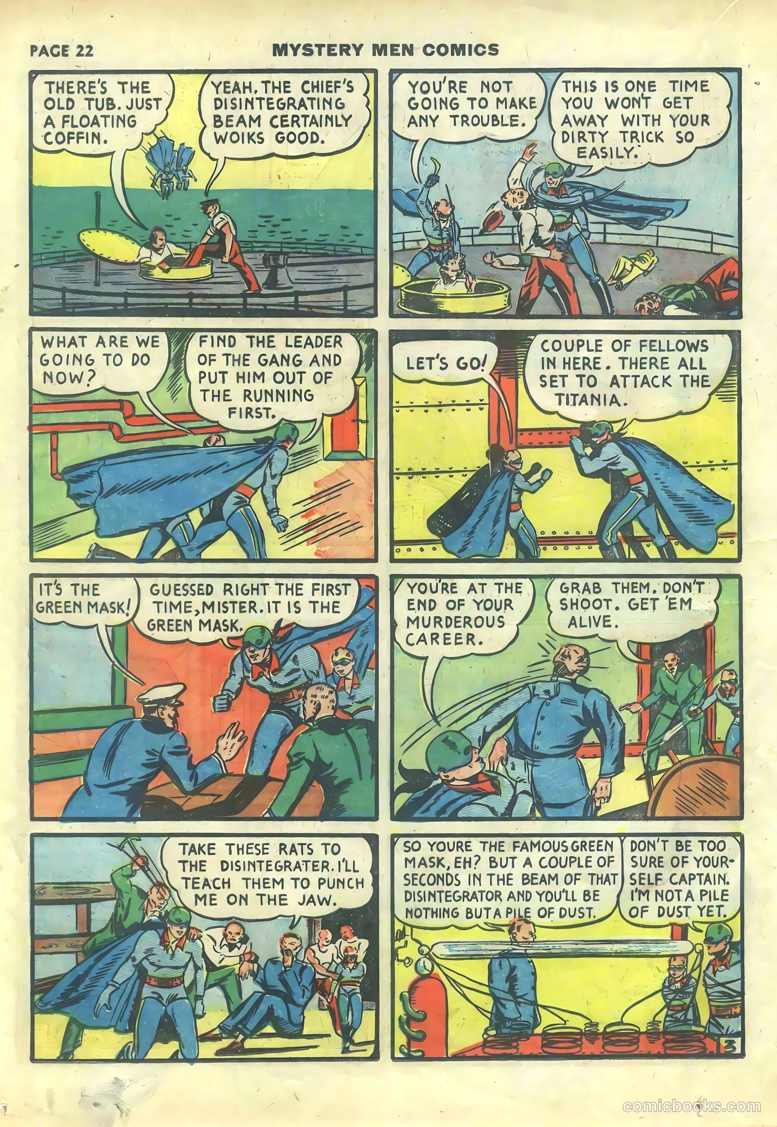 Mystery Men Comics #14 (1940) — page 24 of 68