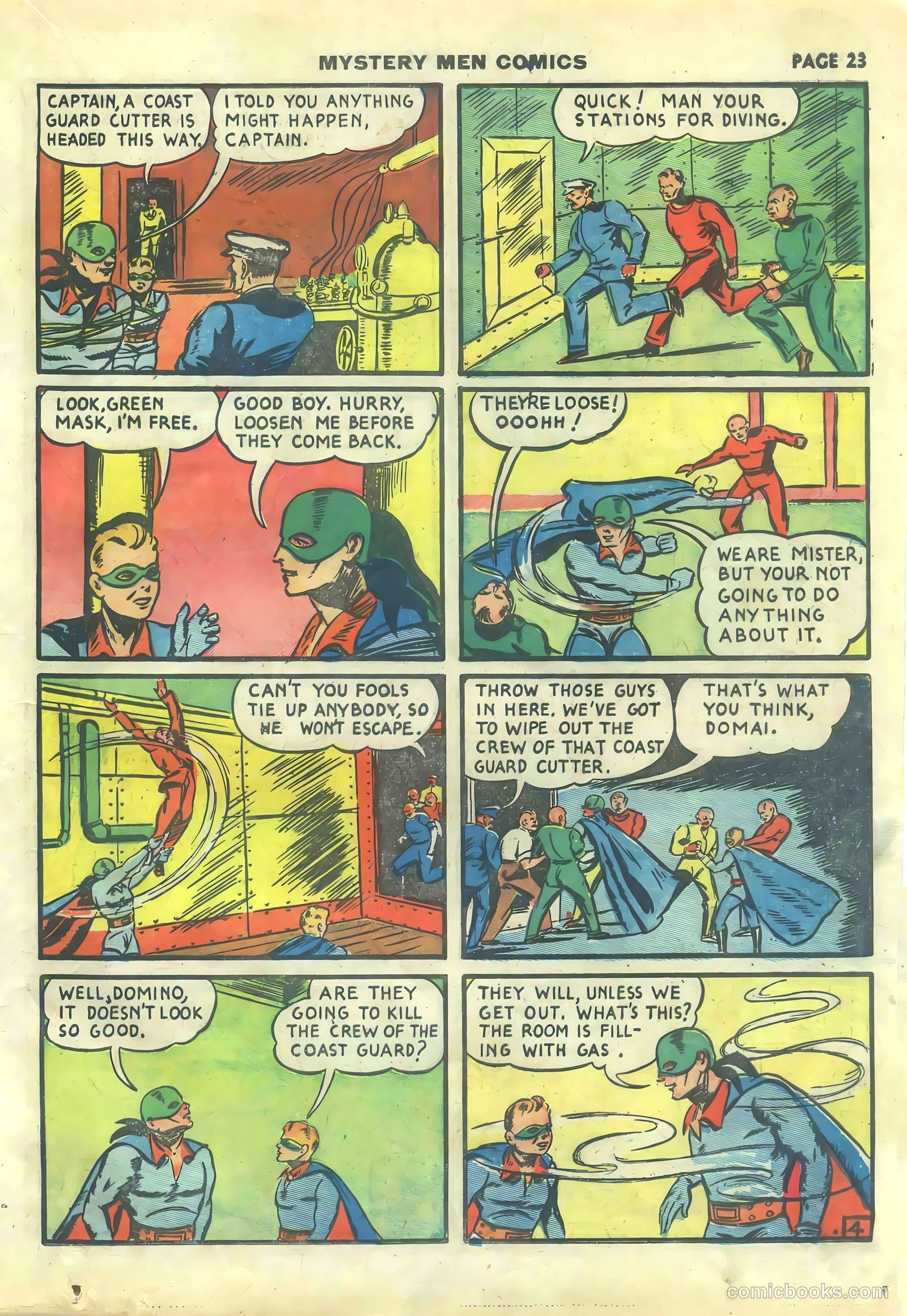 Mystery Men Comics #14 (1940) — page 25 of 68