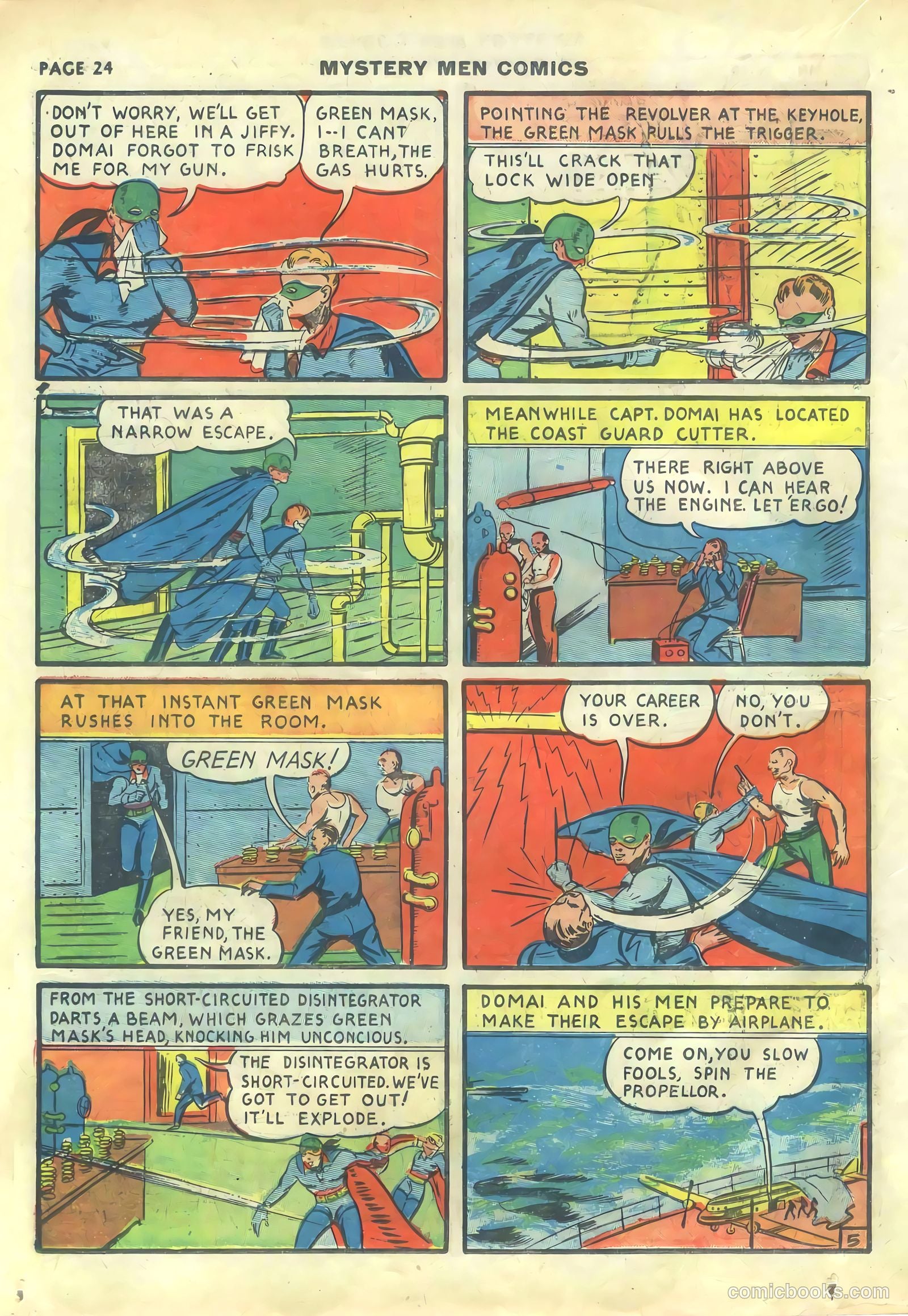 Mystery Men Comics #14 (1940) — page 26 of 68