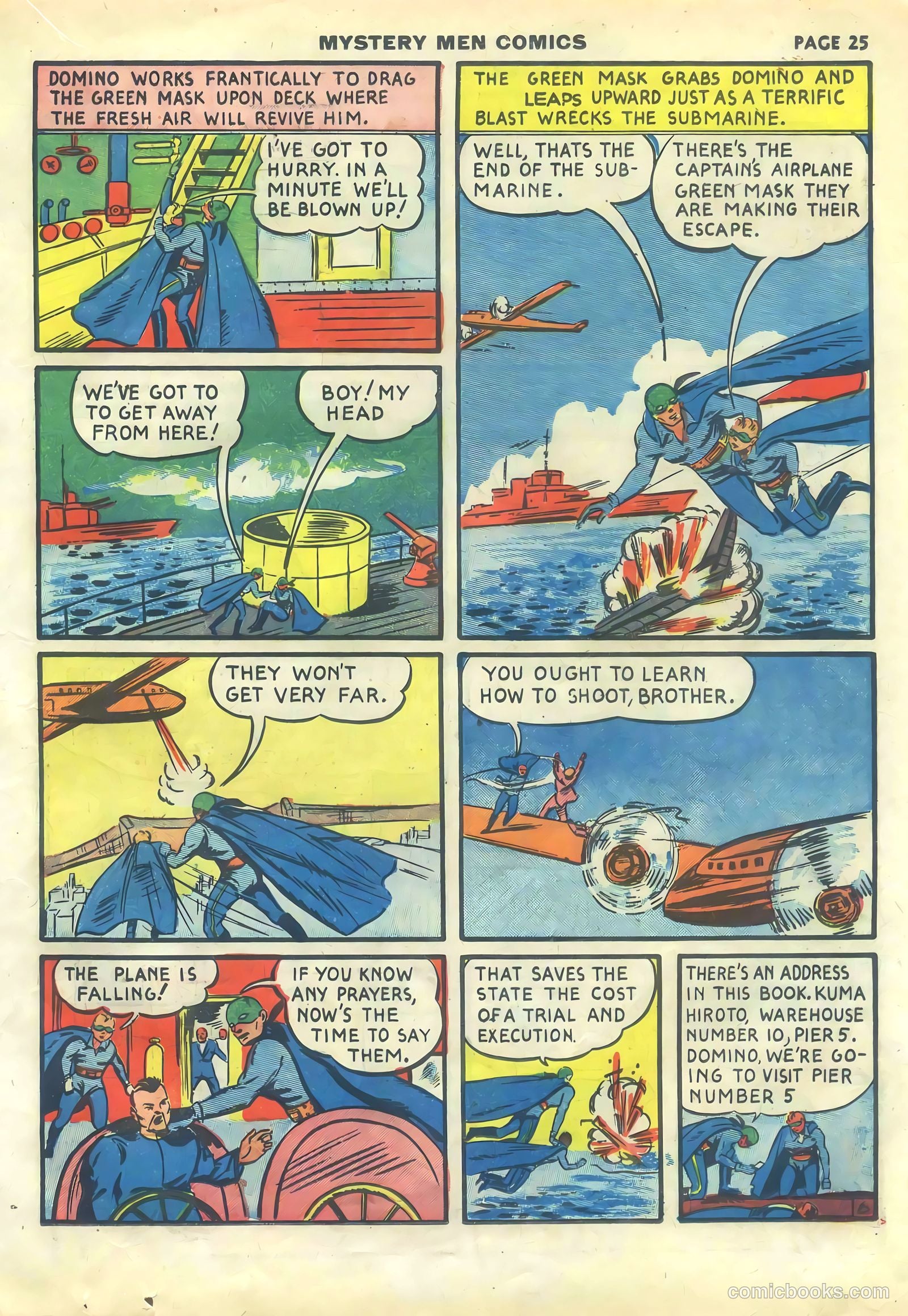 Mystery Men Comics #14 (1940) — page 27 of 68