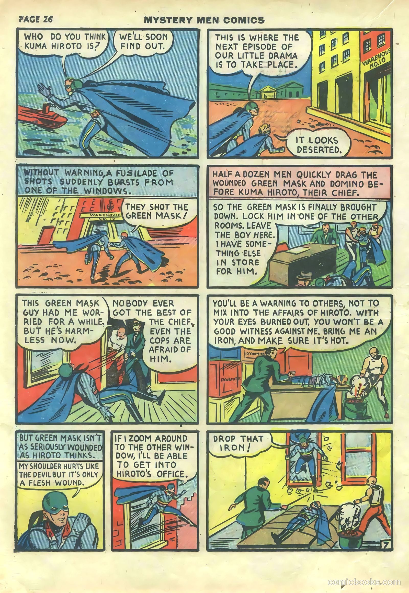 Mystery Men Comics #14 (1940) — page 28 of 68