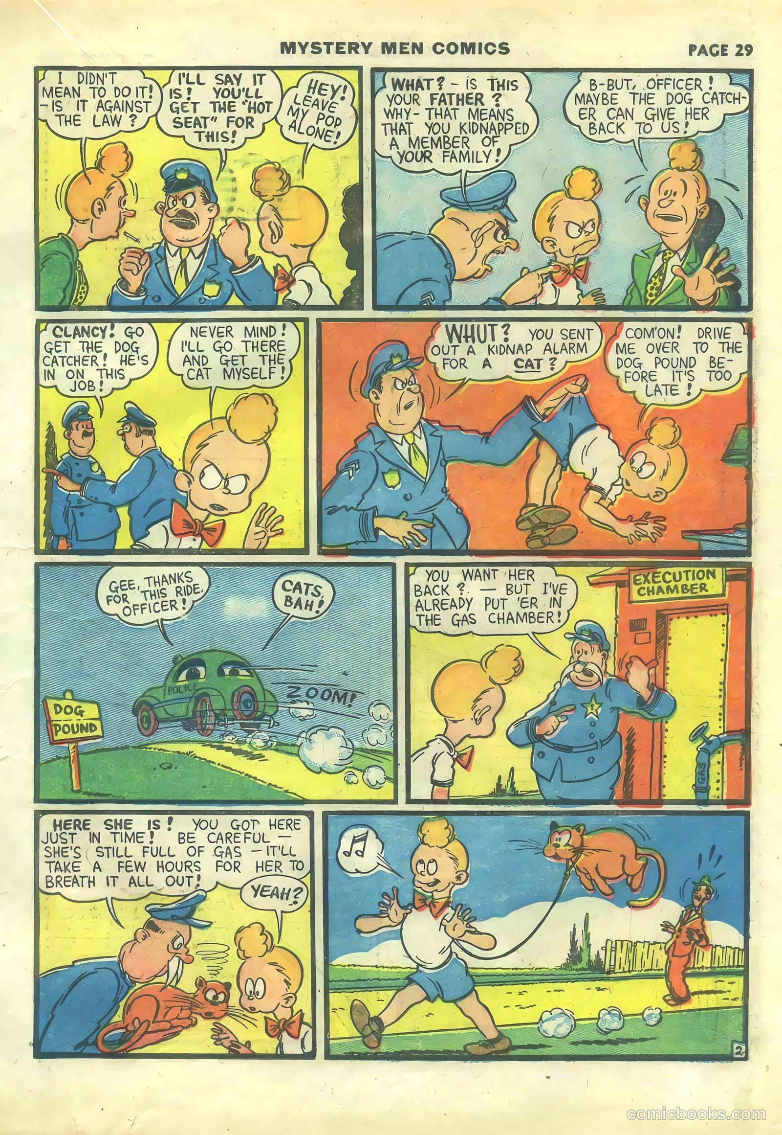 Mystery Men Comics #14 (1940) — page 31 of 68