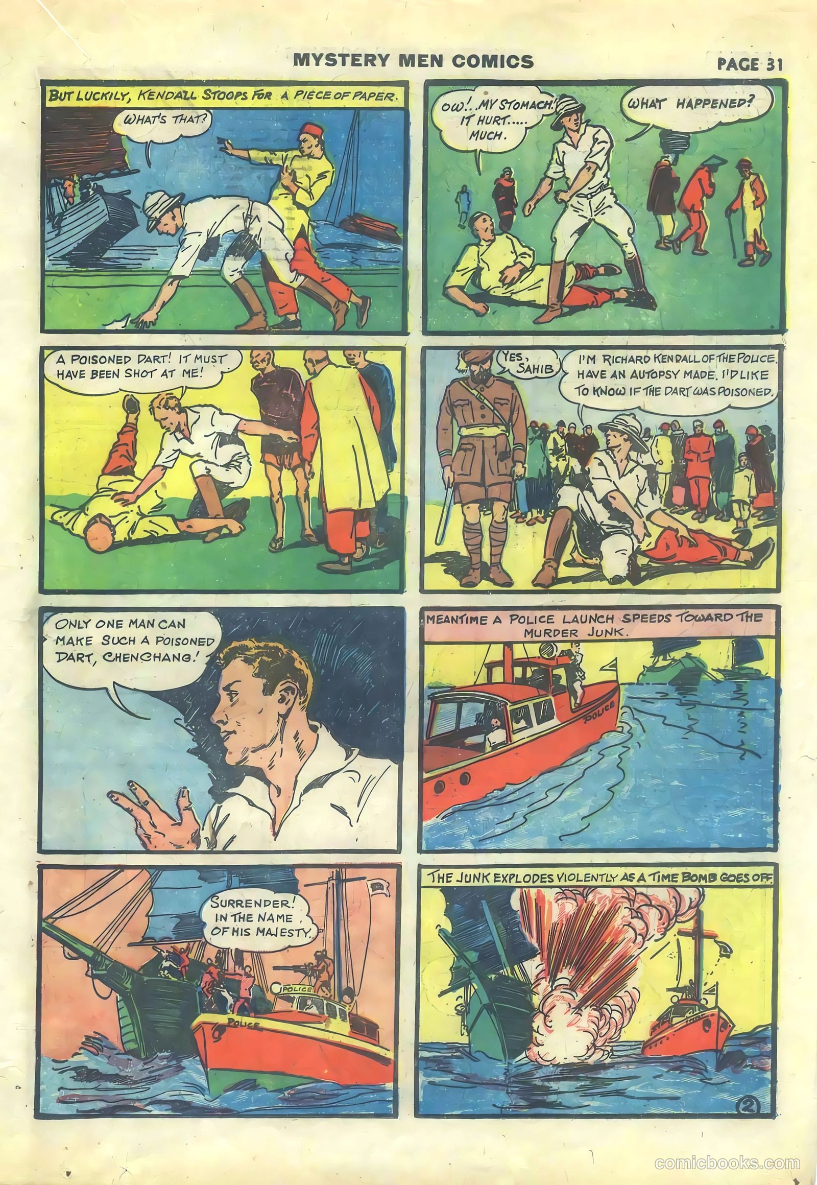 Mystery Men Comics #14 (1940) — page 33 of 68