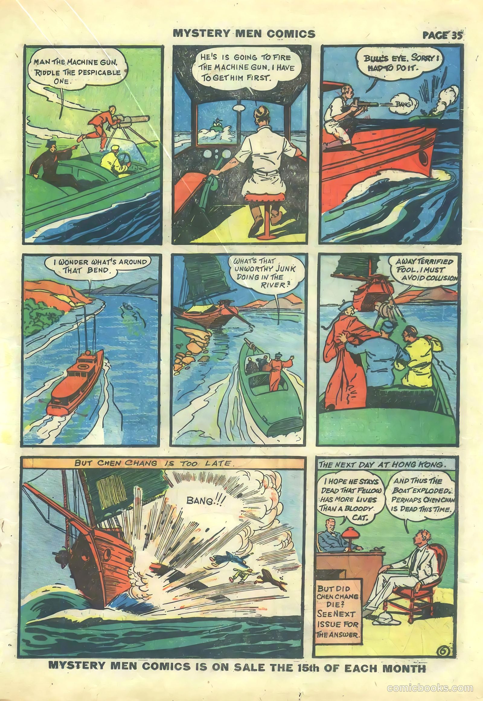 Mystery Men Comics #14 (1940) — page 37 of 68