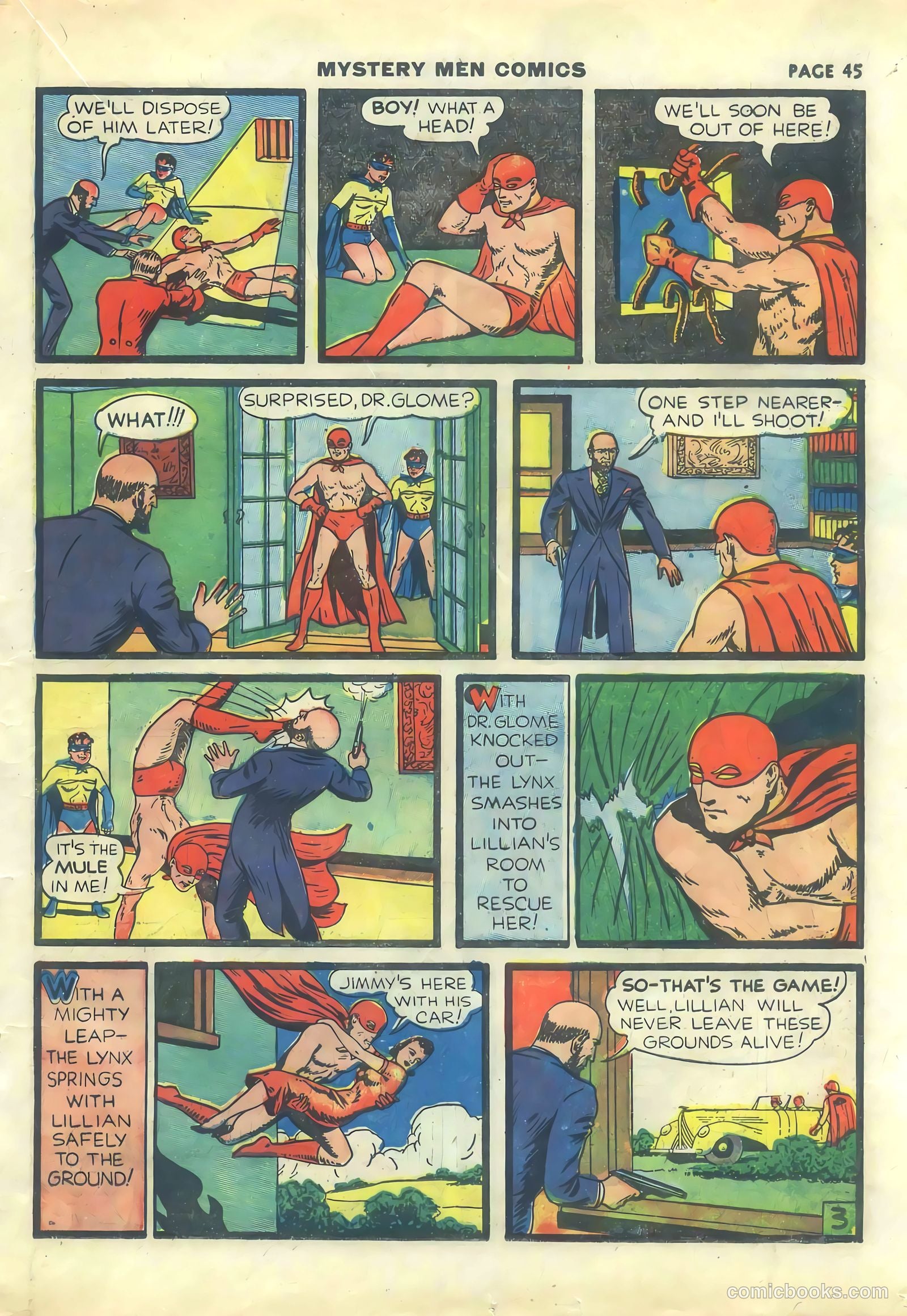 Mystery Men Comics #14 (1940) — page 47 of 68