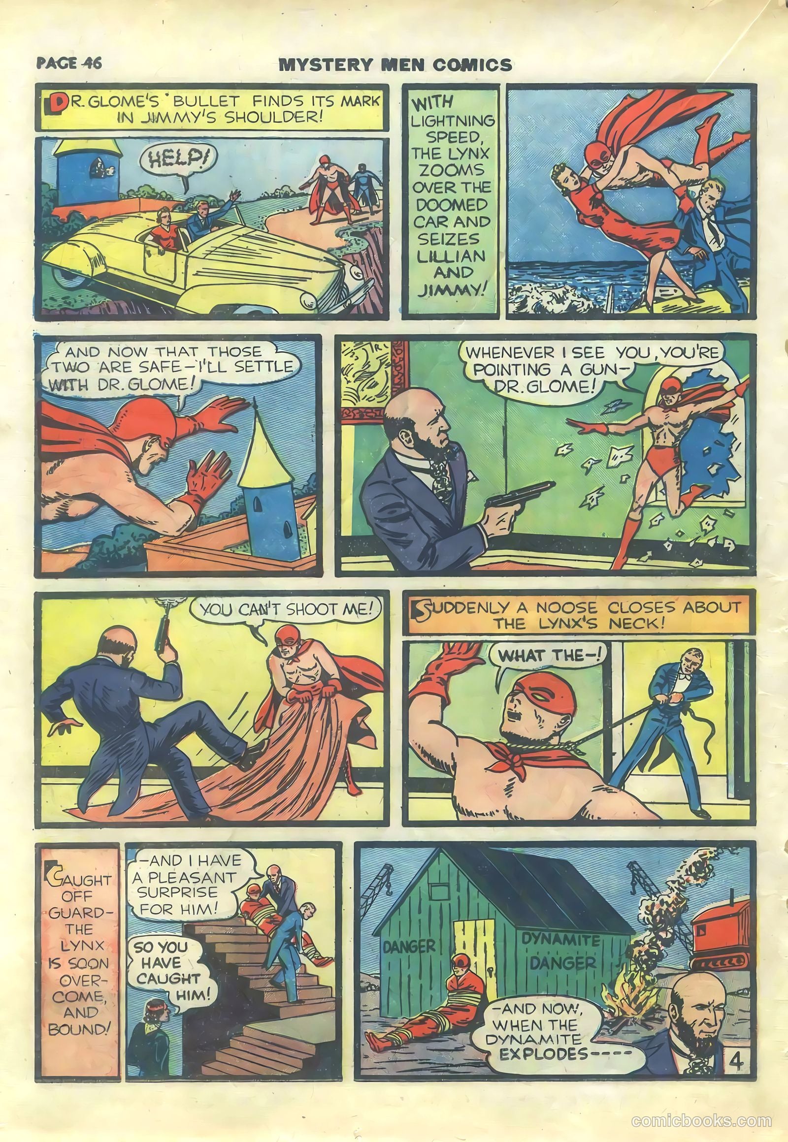 Mystery Men Comics #14 (1940) — page 48 of 68