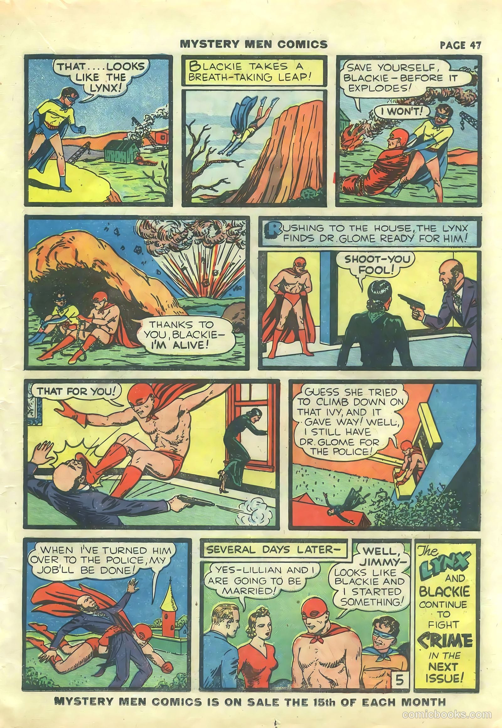 Mystery Men Comics #14 (1940) — page 49 of 68