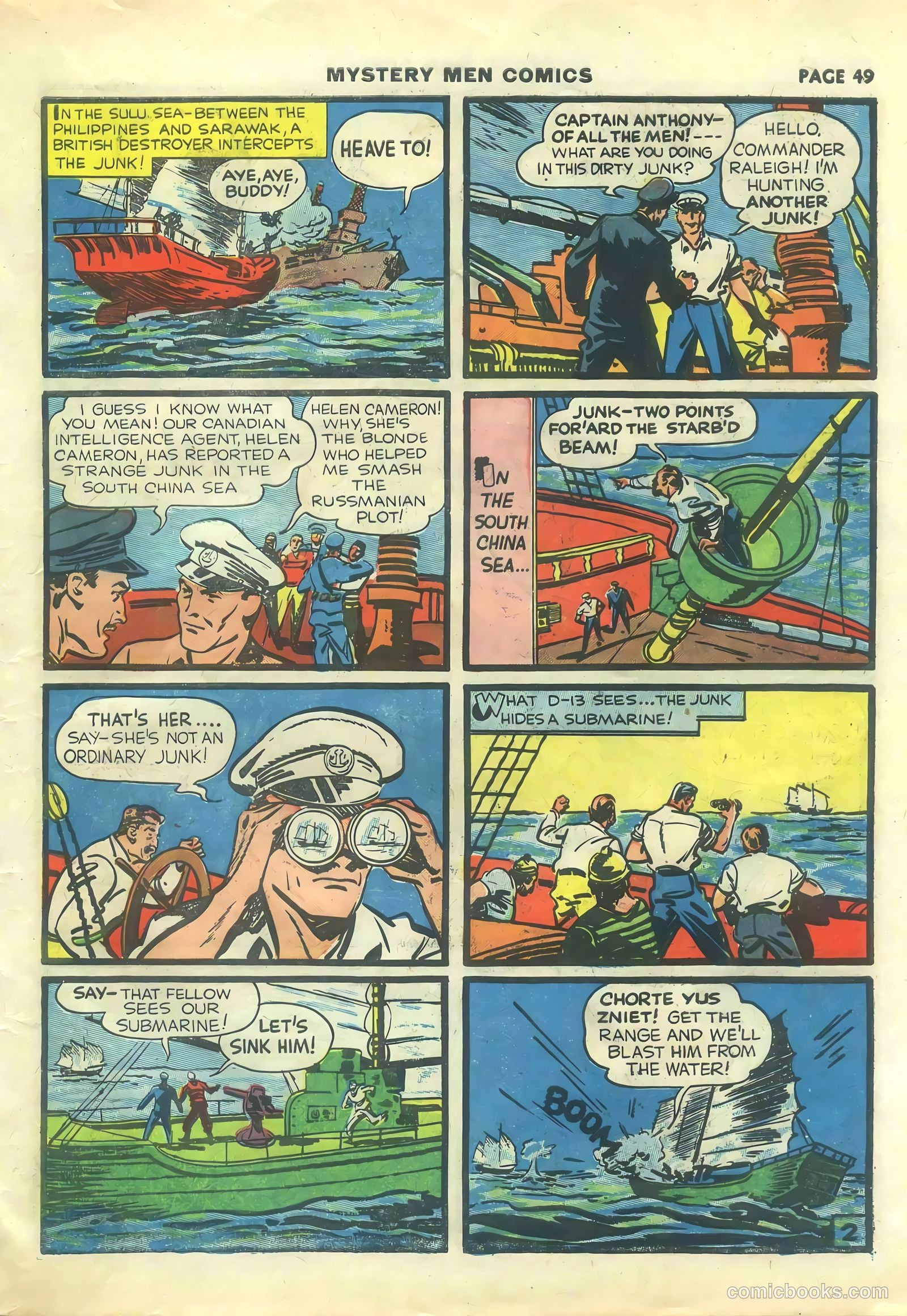Mystery Men Comics #14 (1940) — page 51 of 68