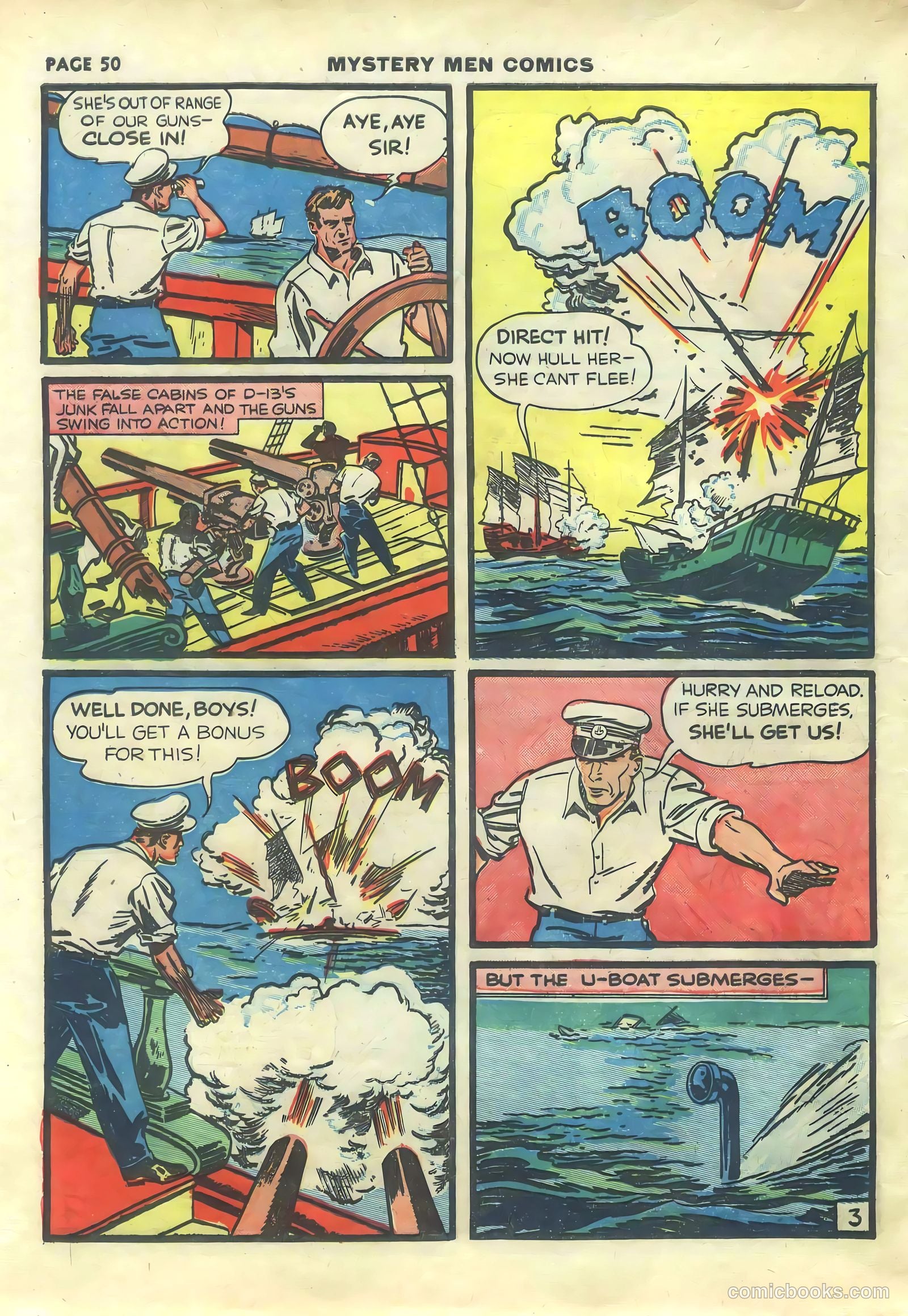 Mystery Men Comics #14 (1940) — page 52 of 68