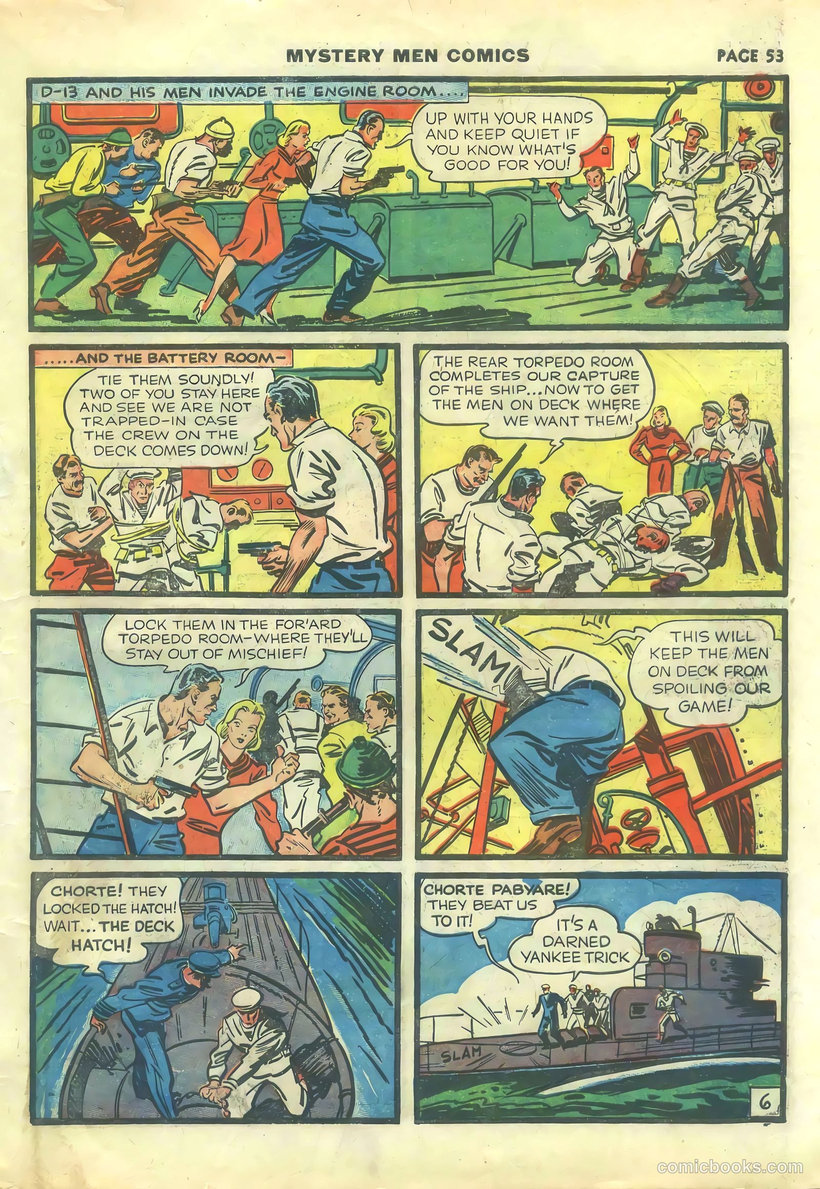 Mystery Men Comics #14 (1940) — page 55 of 68