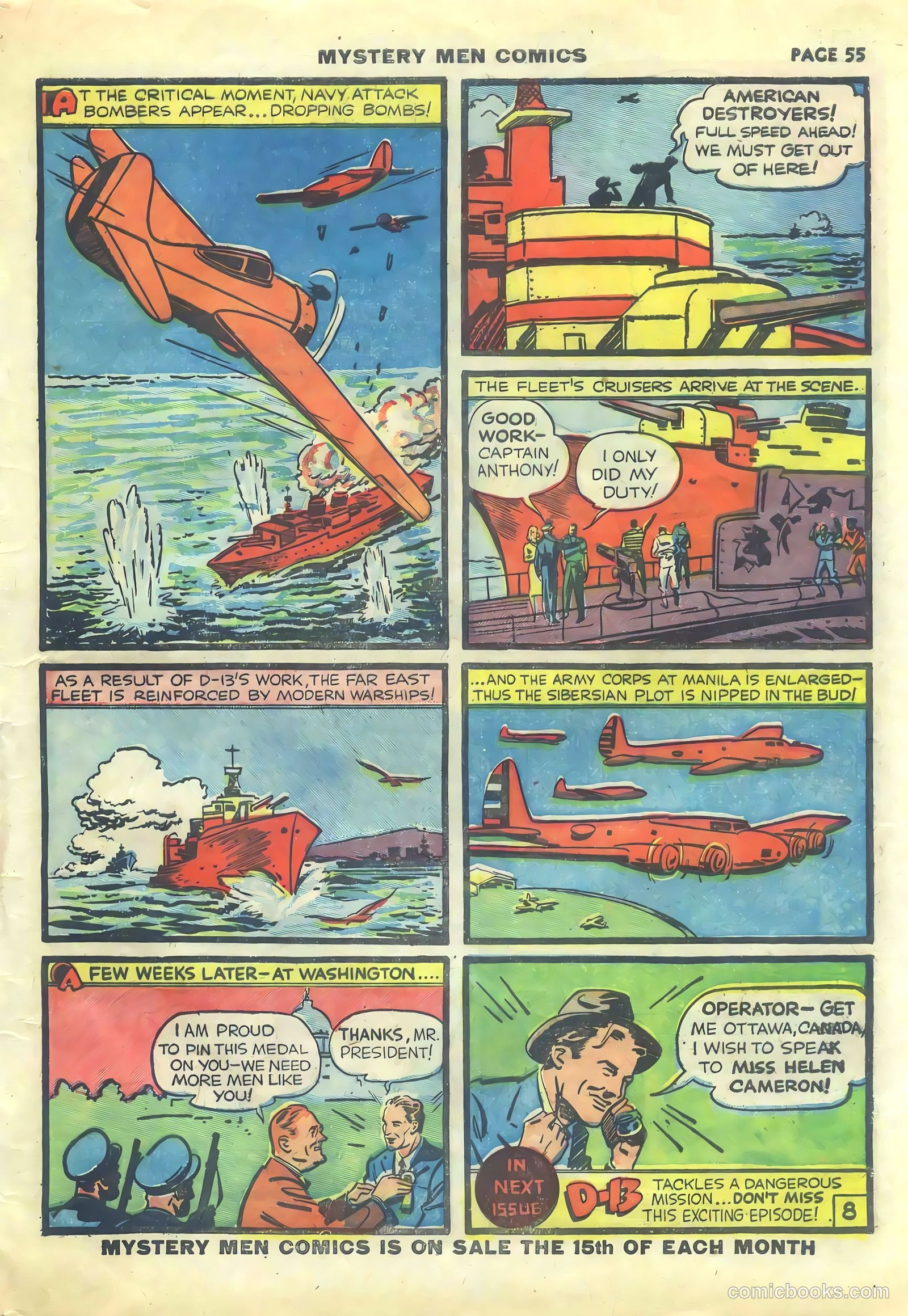 Mystery Men Comics #14 (1940) — page 57 of 68