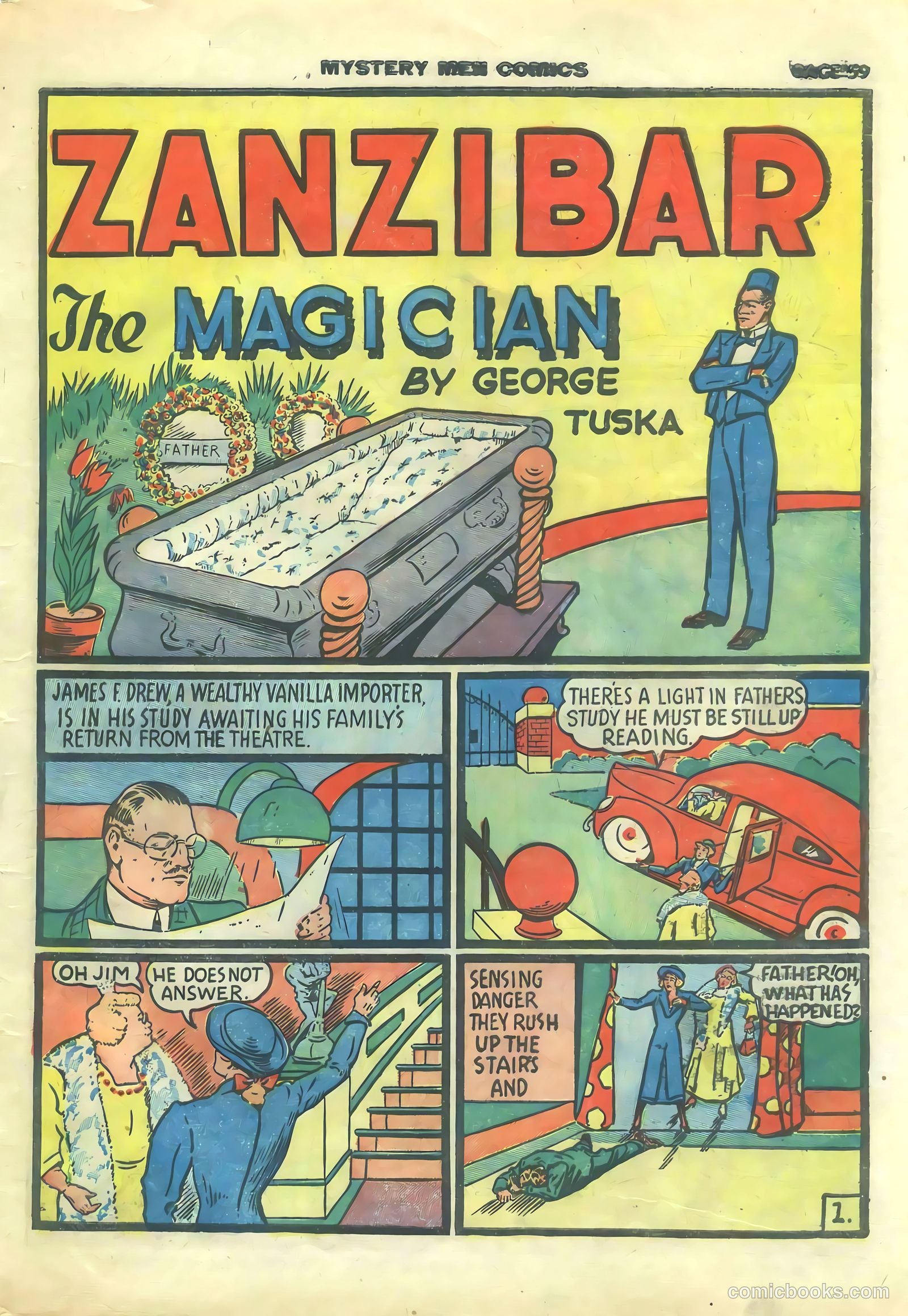Mystery Men Comics #14 (1940) — page 61 of 68