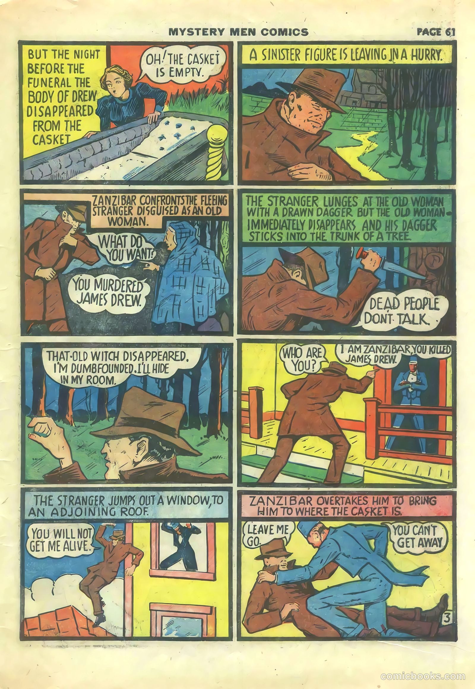 Mystery Men Comics #14 (1940) — page 63 of 68