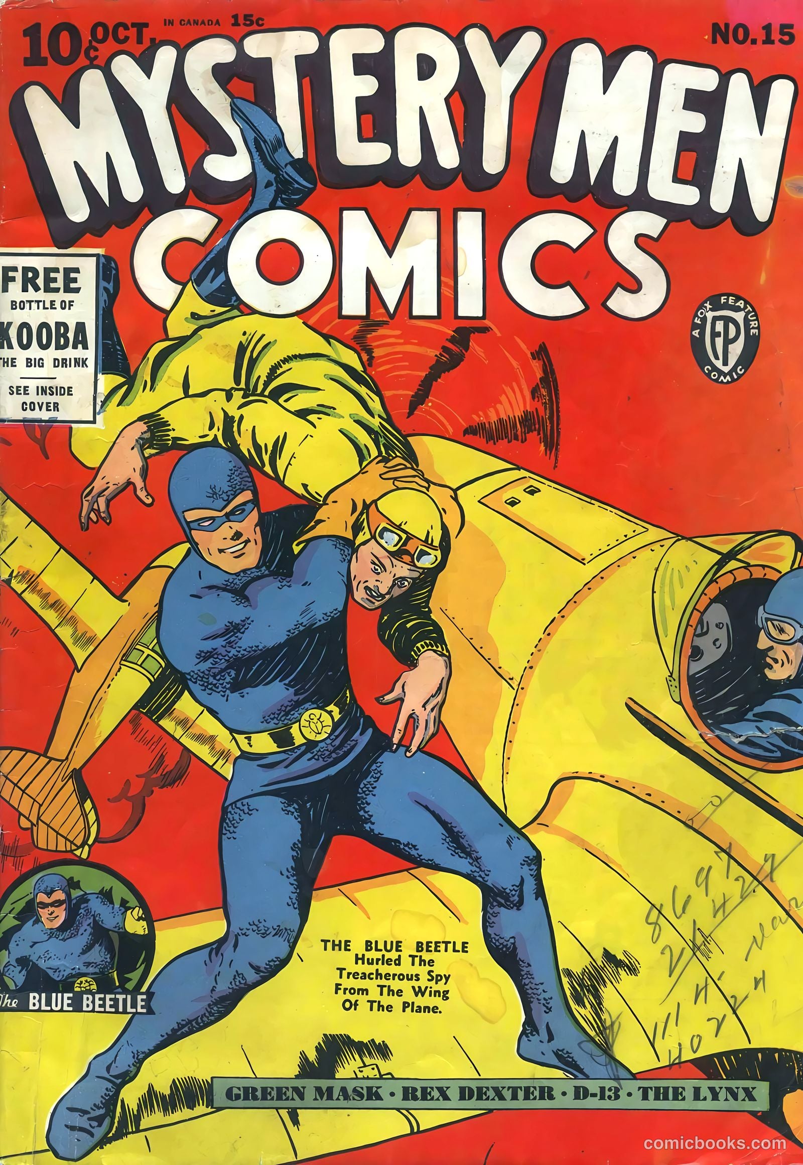 Mystery Men Comics #15