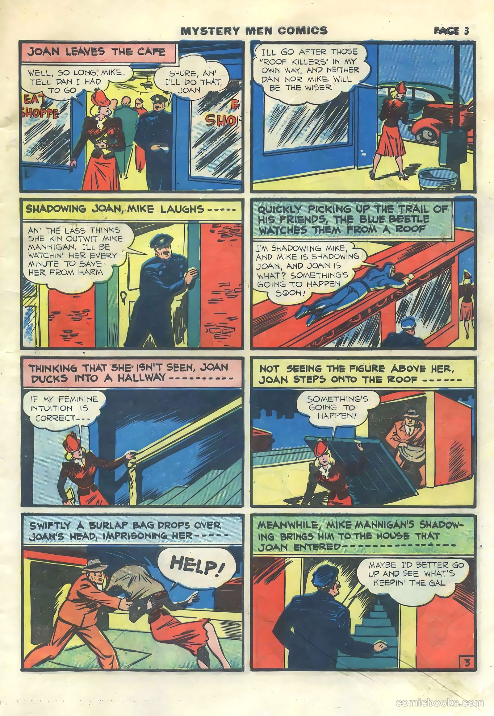 Mystery Men Comics #15 (1940) — page 5 of 68