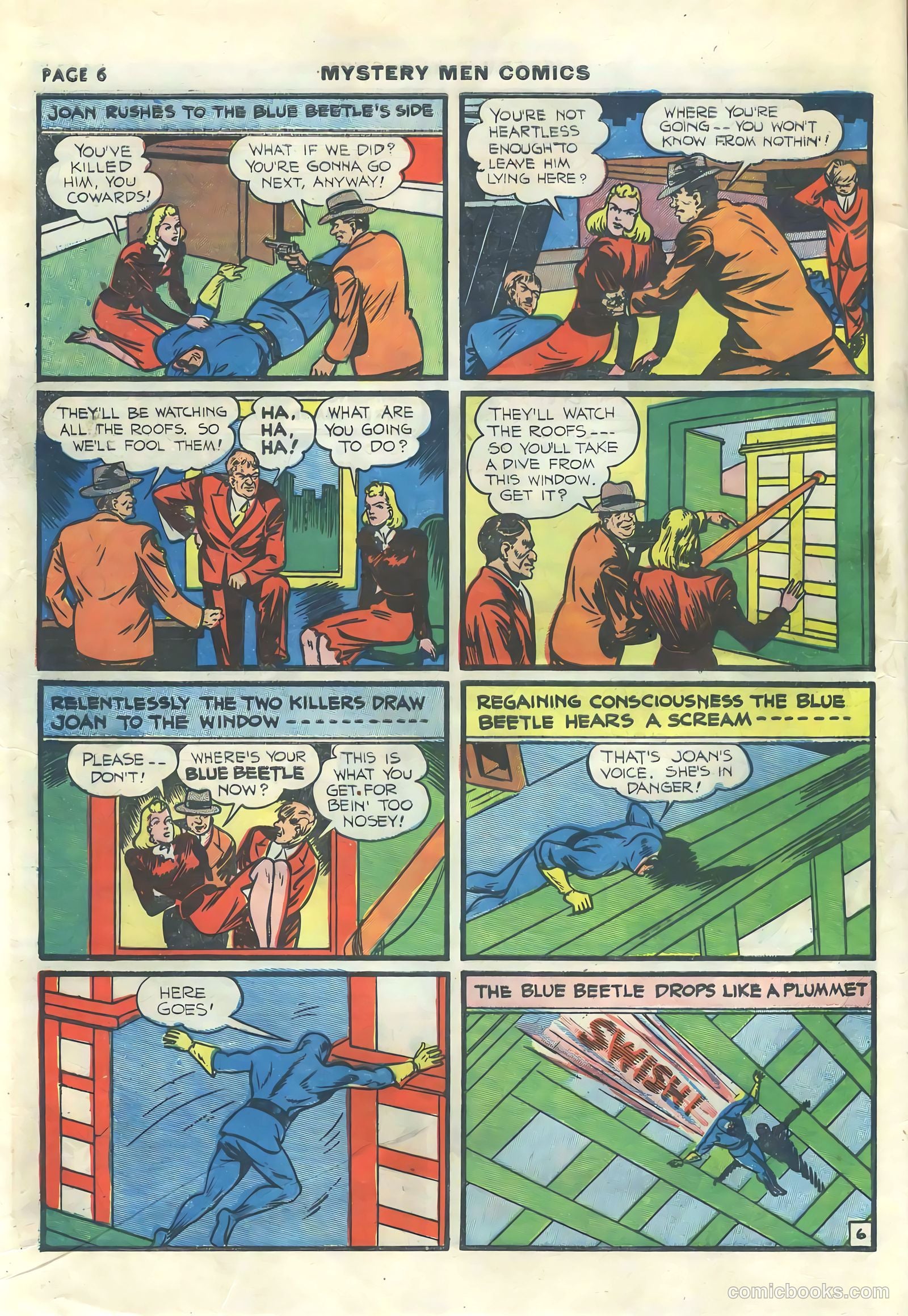 Mystery Men Comics #15 (1940) — page 8 of 68