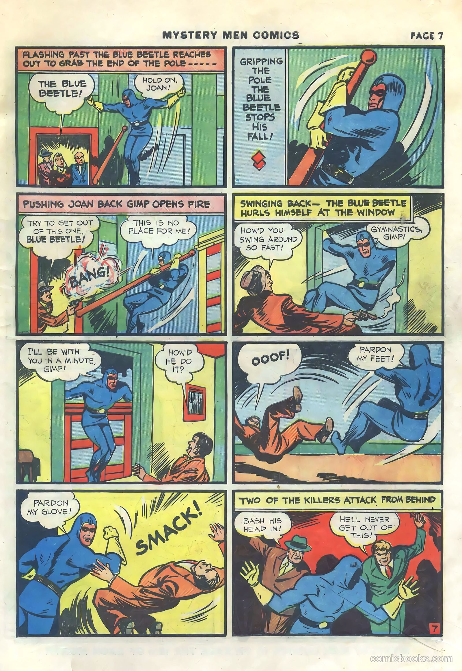 Mystery Men Comics #15 (1940) — page 9 of 68