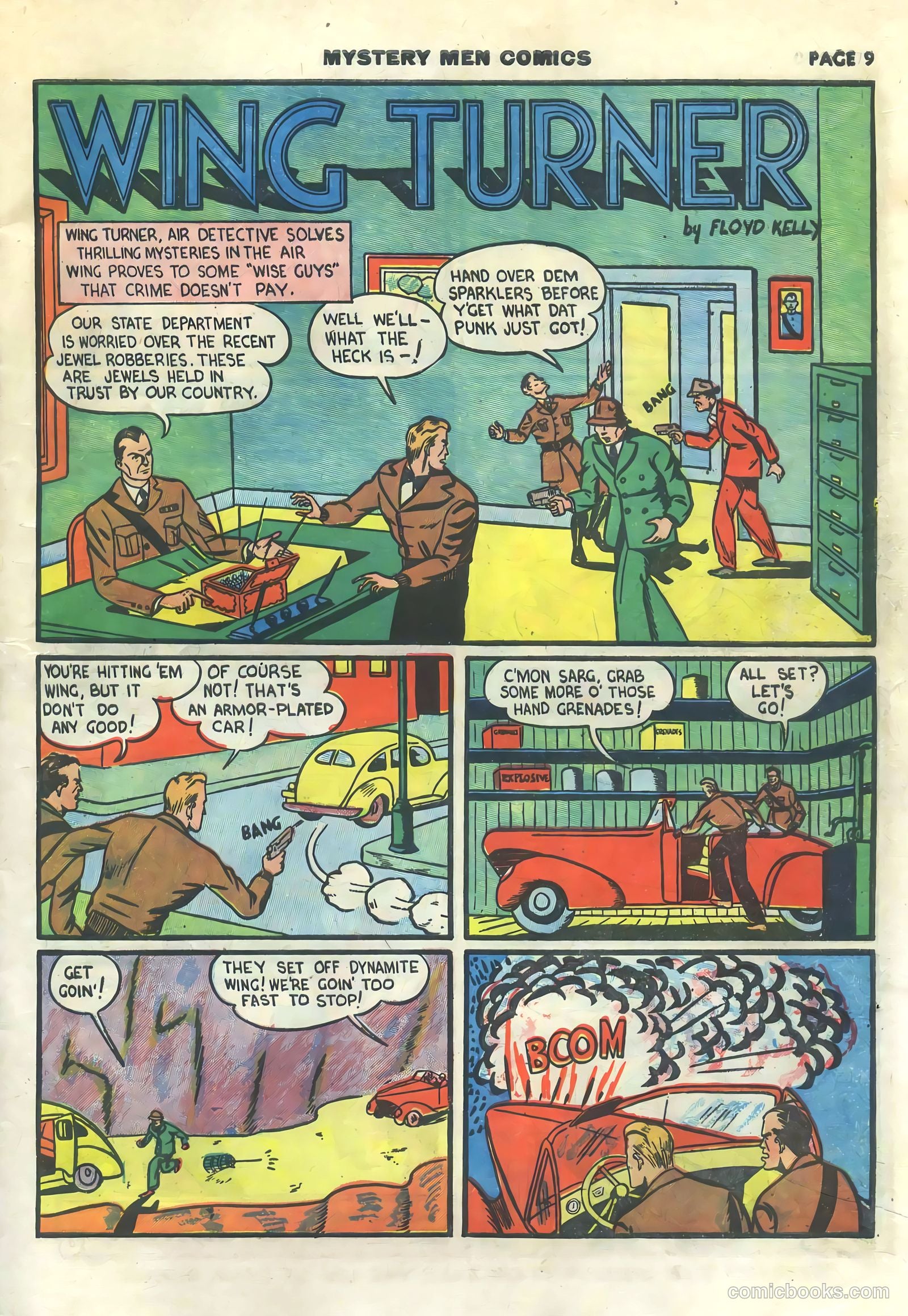 Mystery Men Comics #15 (1940) — page 11 of 68