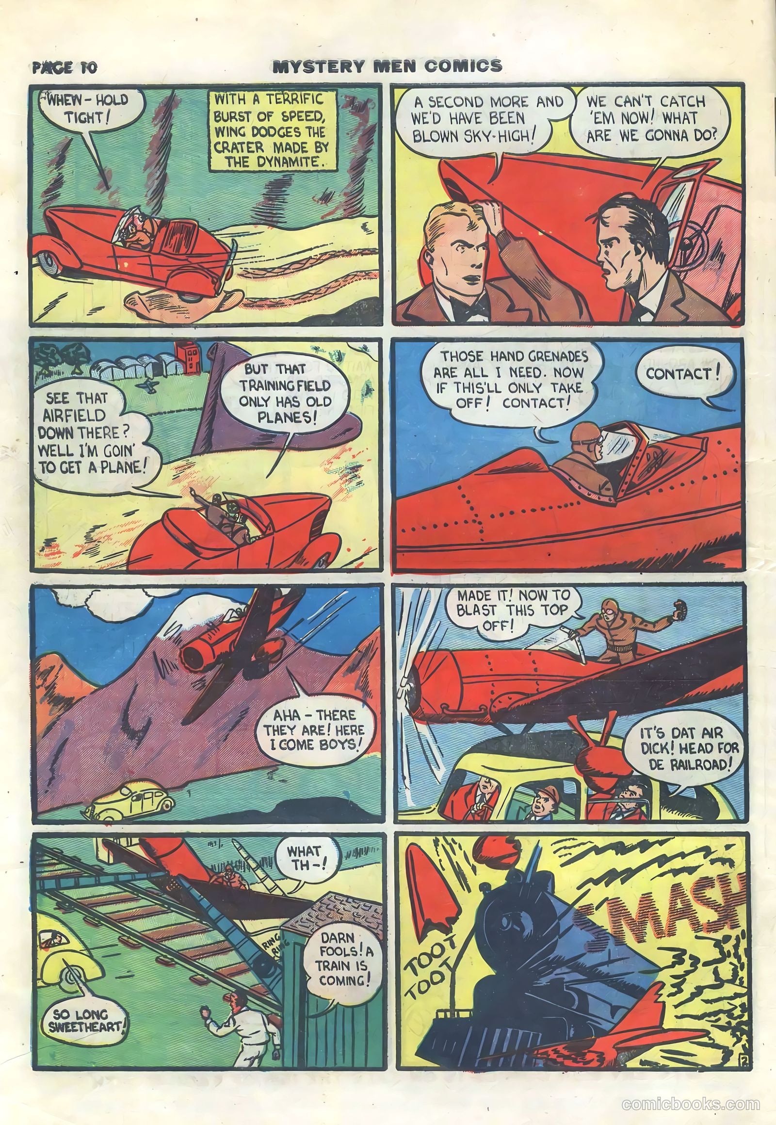 Mystery Men Comics #15 (1940) — page 12 of 68