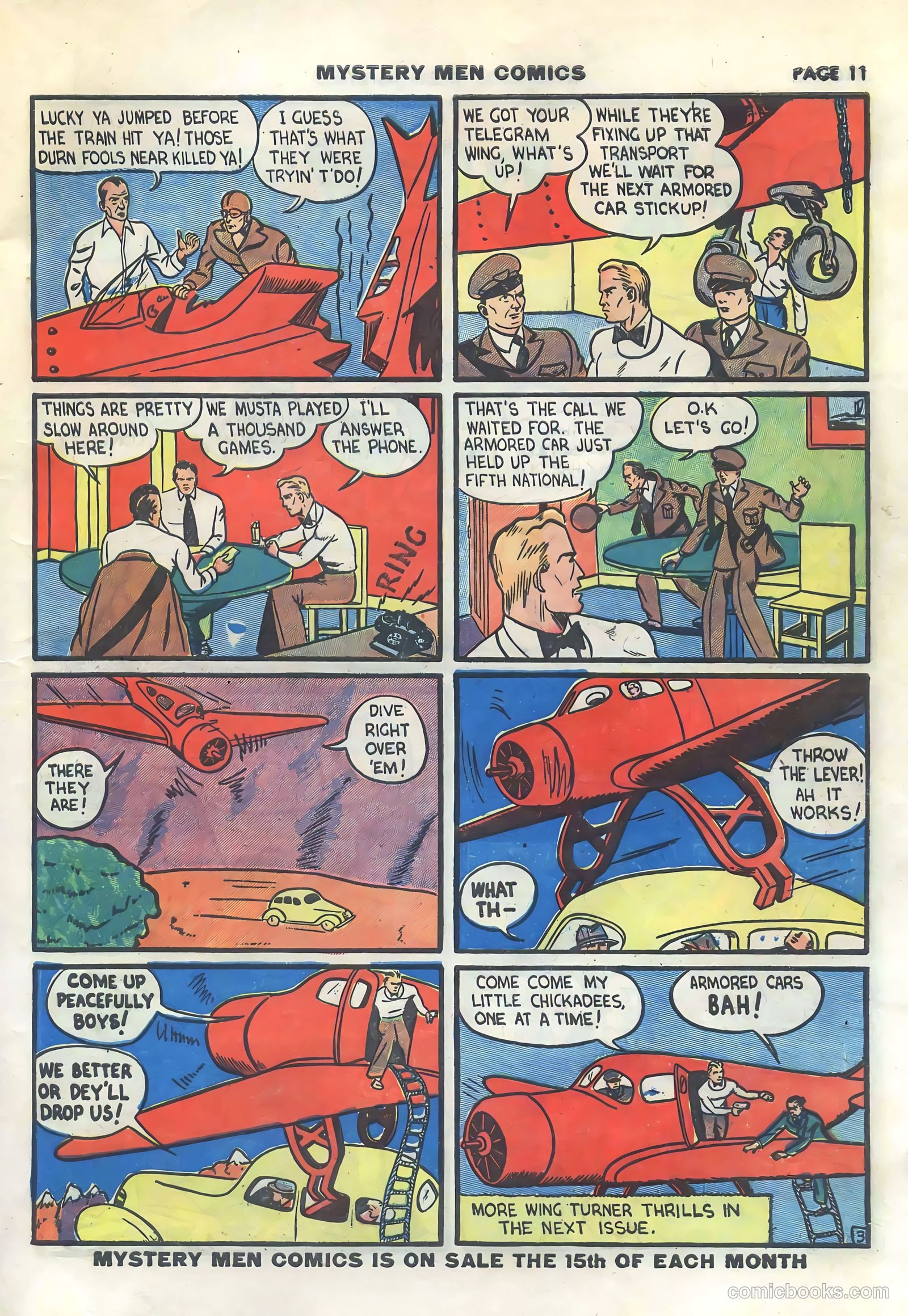 Mystery Men Comics #15 (1940) — page 13 of 68
