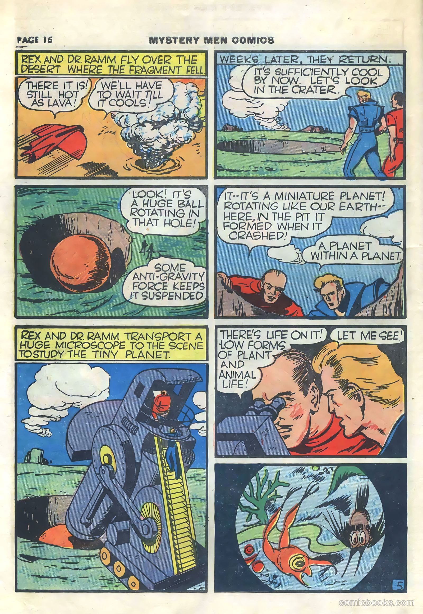 Mystery Men Comics #15 (1940) — page 18 of 68