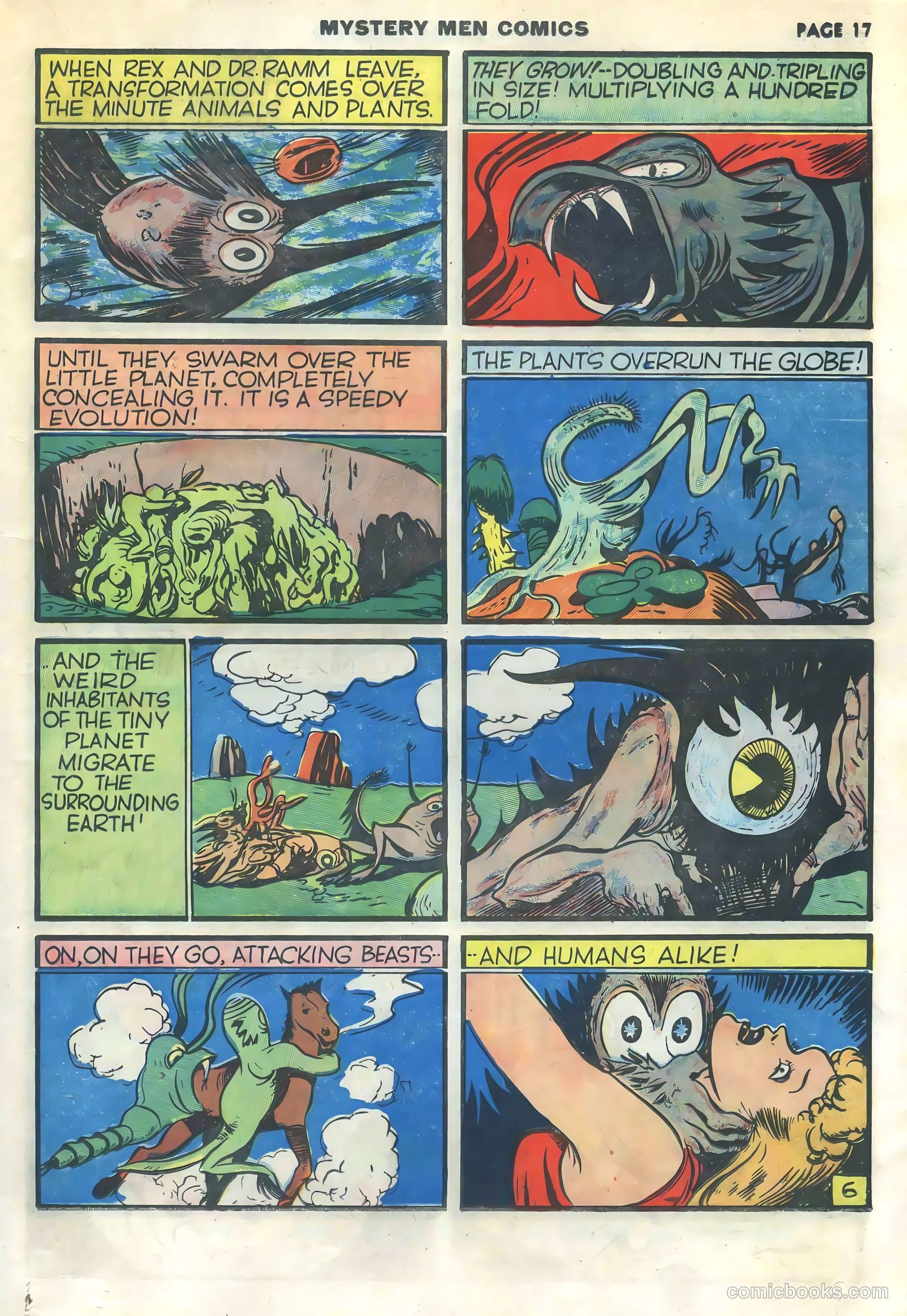 Mystery Men Comics #15 (1940) — page 19 of 68