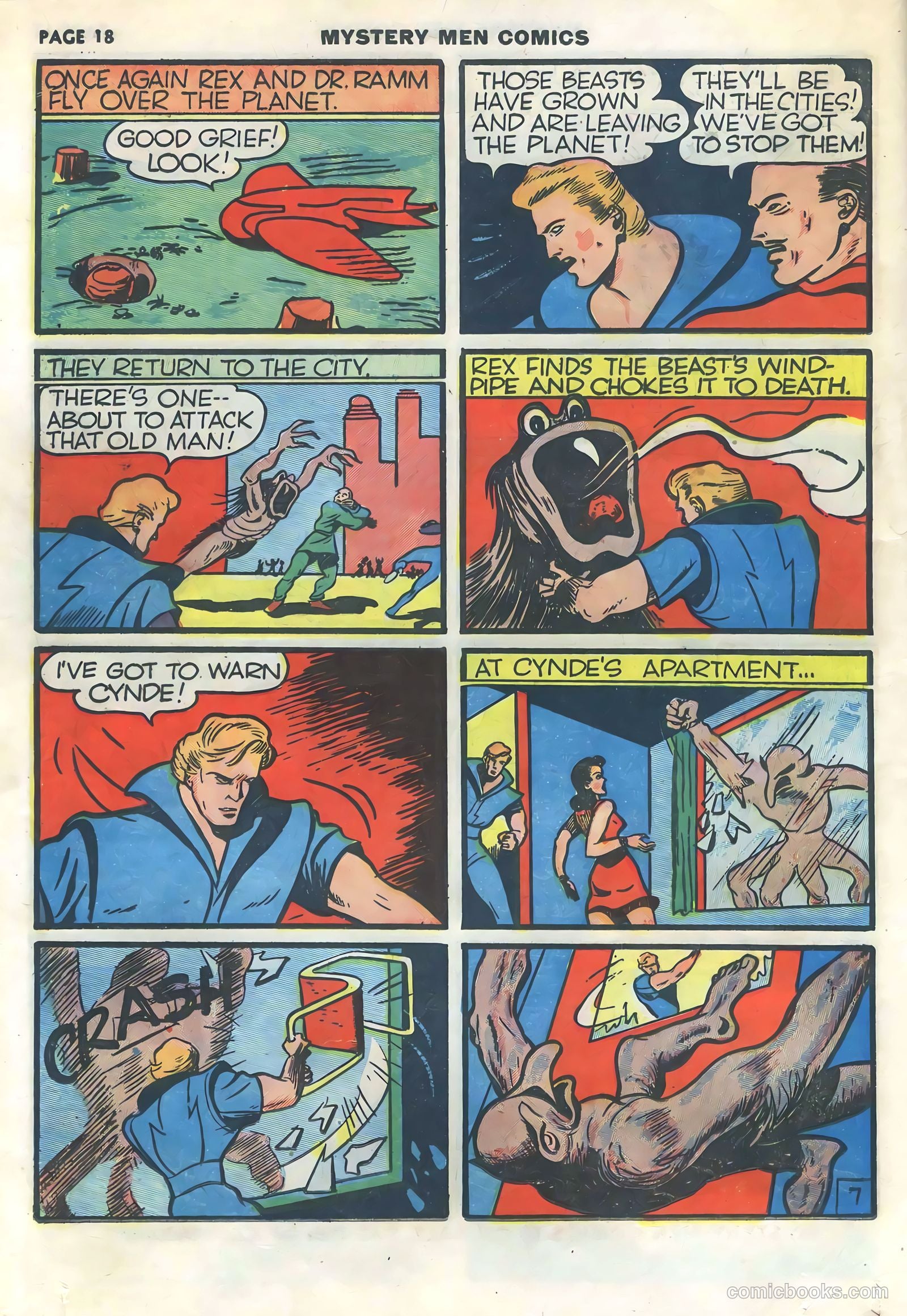 Mystery Men Comics #15 (1940) — page 20 of 68