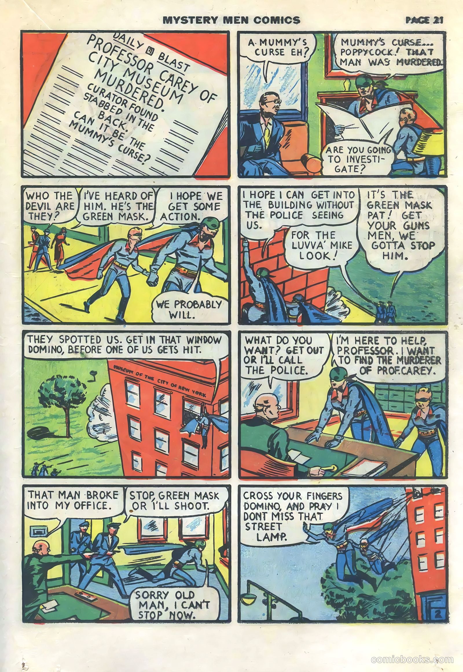 Mystery Men Comics #15 (1940) — page 23 of 68