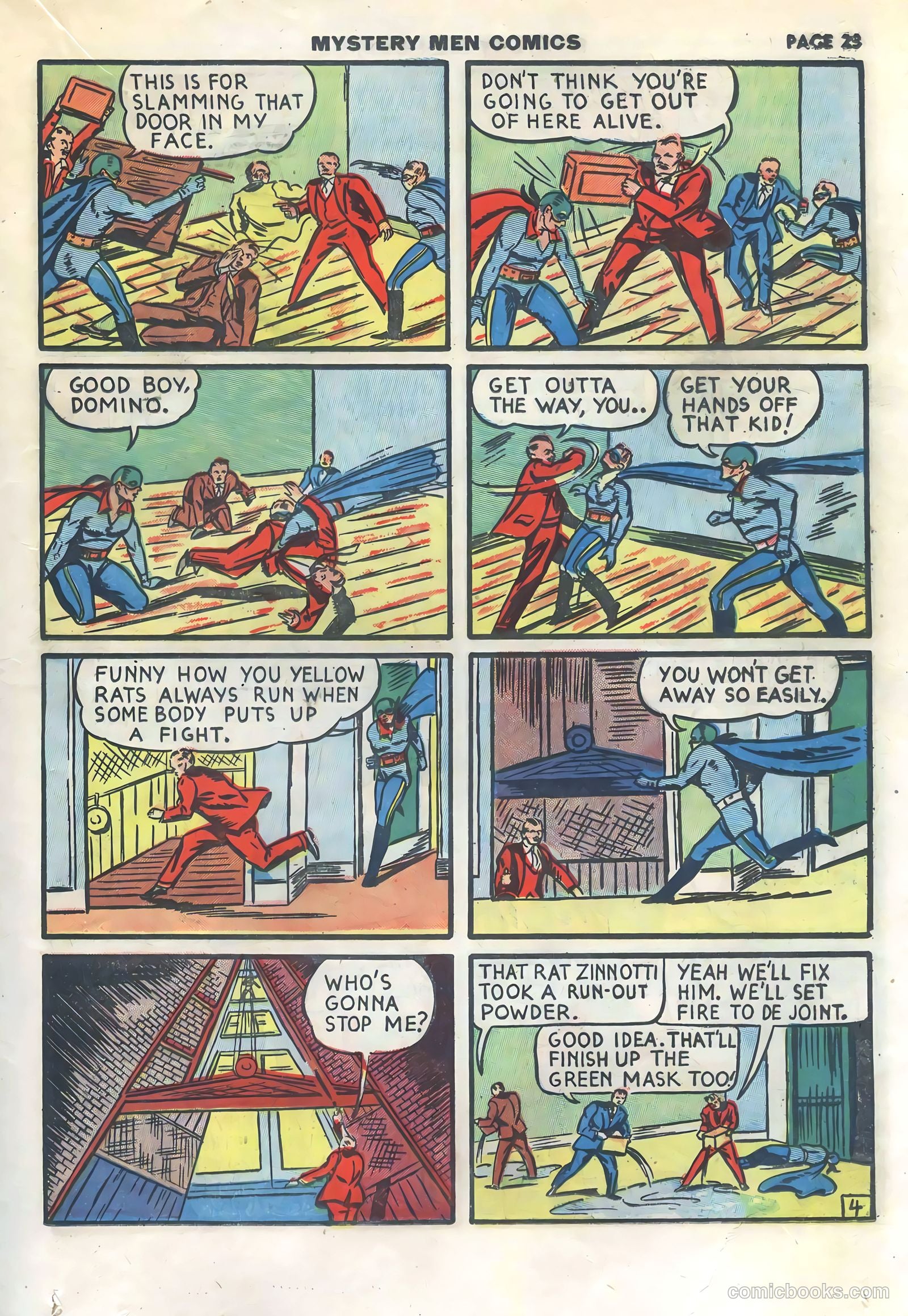 Mystery Men Comics #15 (1940) — page 25 of 68