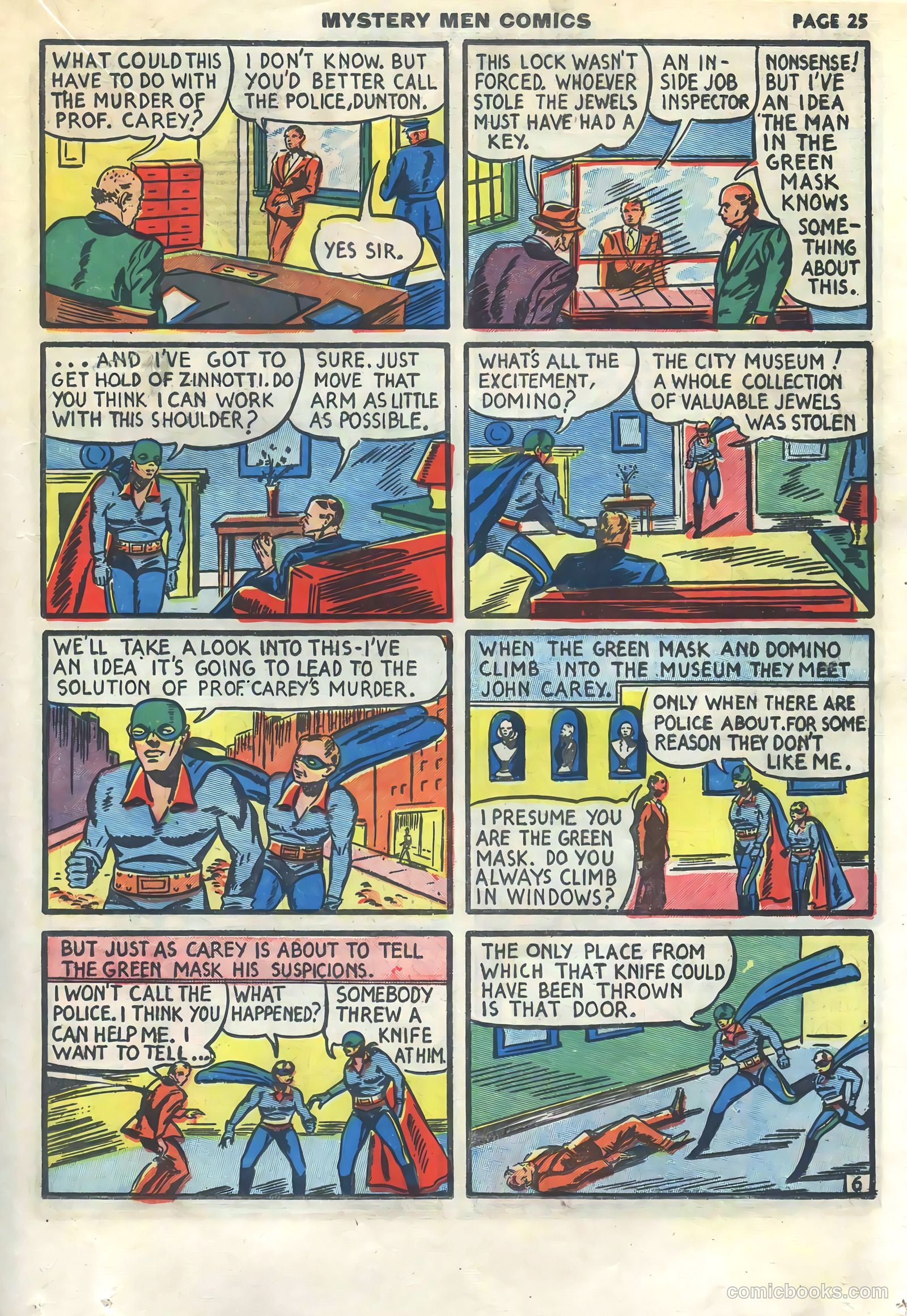 Mystery Men Comics #15 (1940) — page 27 of 68