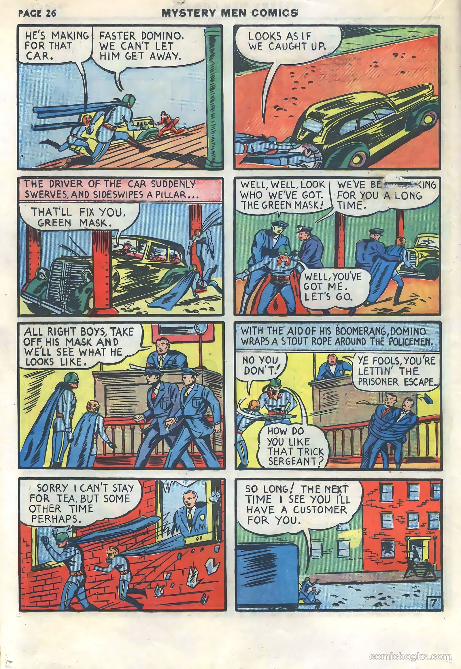 Mystery Men Comics #15 (1940) — page 28 of 68