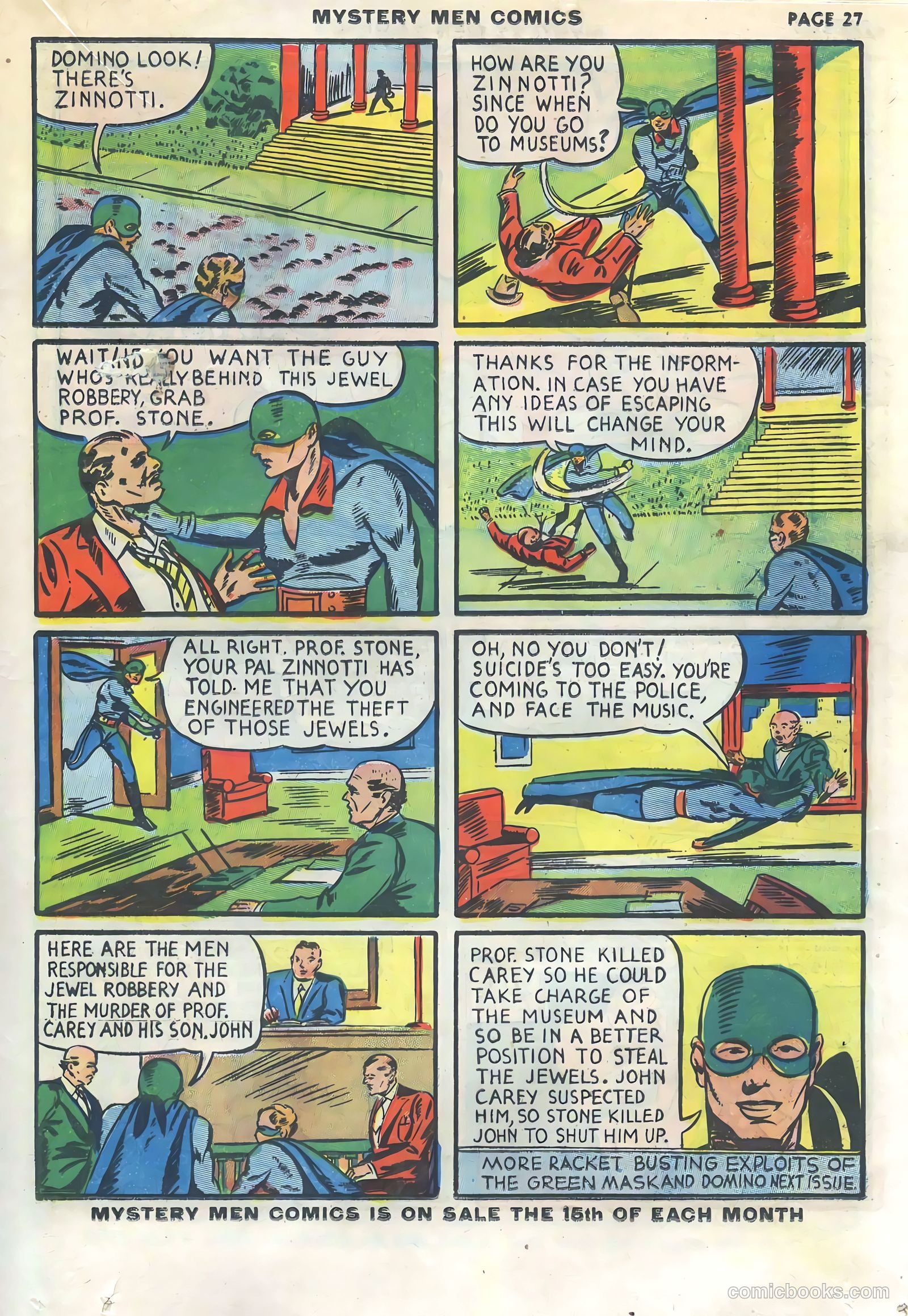 Mystery Men Comics #15 (1940) — page 29 of 68