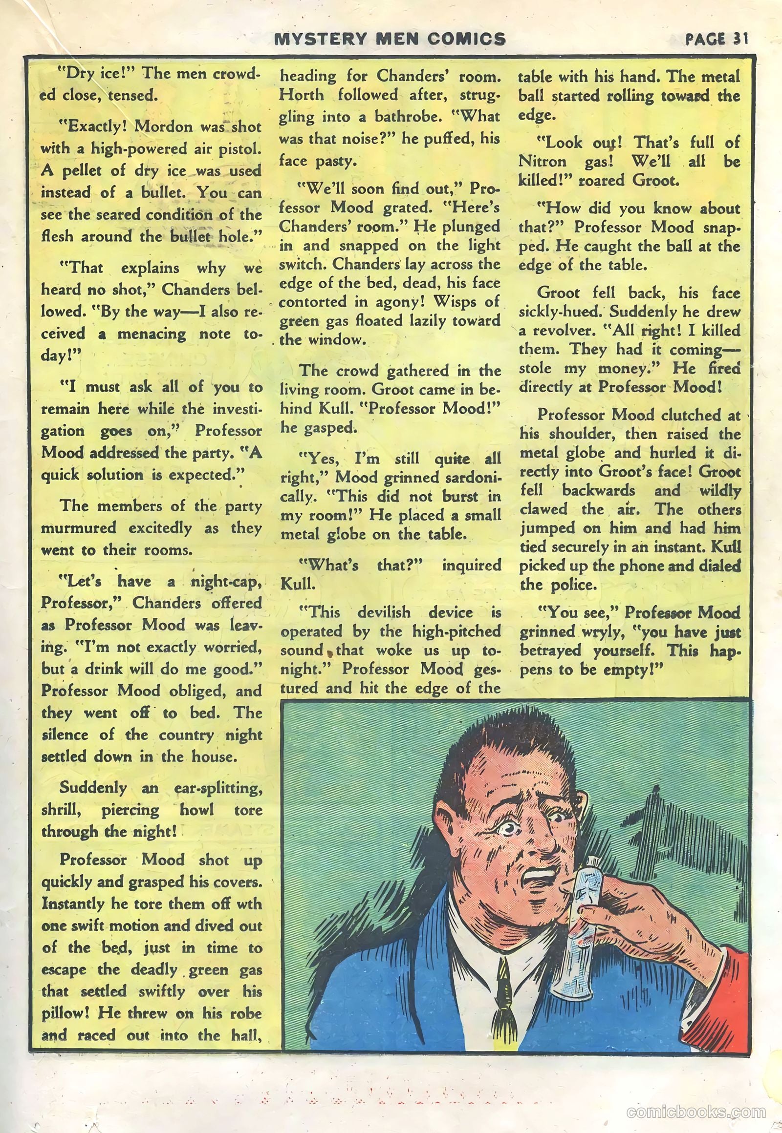 Mystery Men Comics #15 (1940) — page 33 of 68