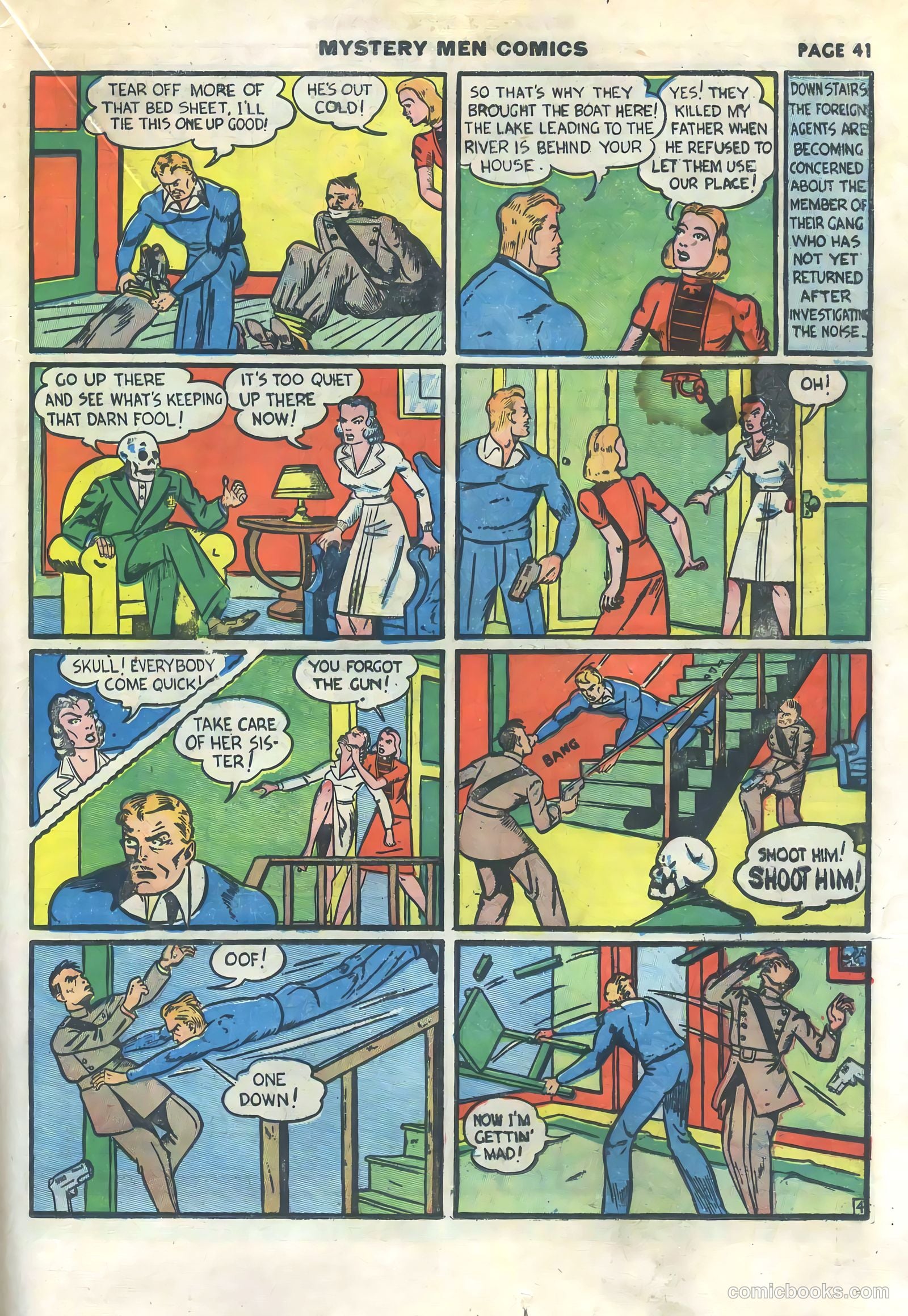 Mystery Men Comics #15 (1940) — page 43 of 68