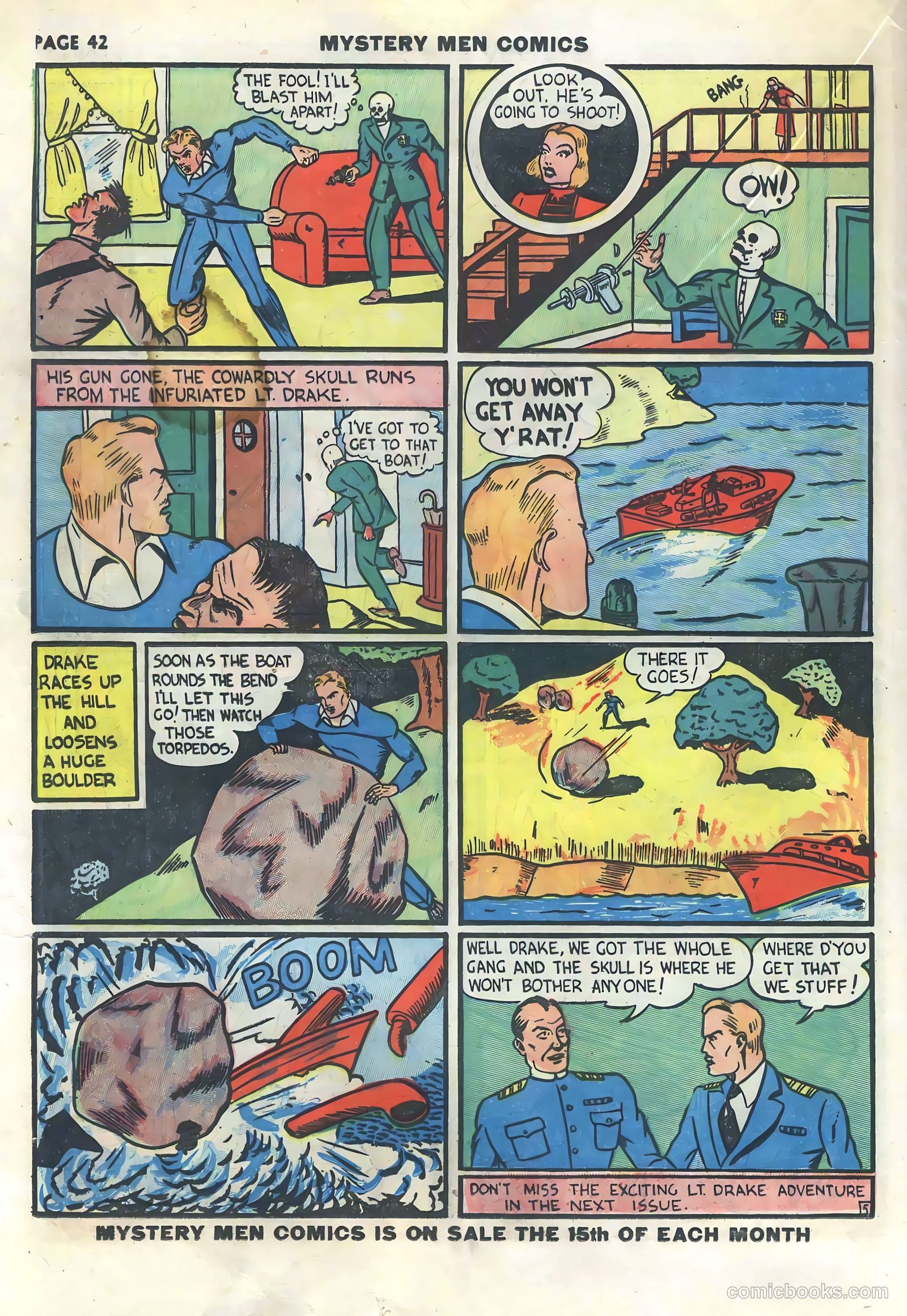 Mystery Men Comics #15 (1940) — page 44 of 68