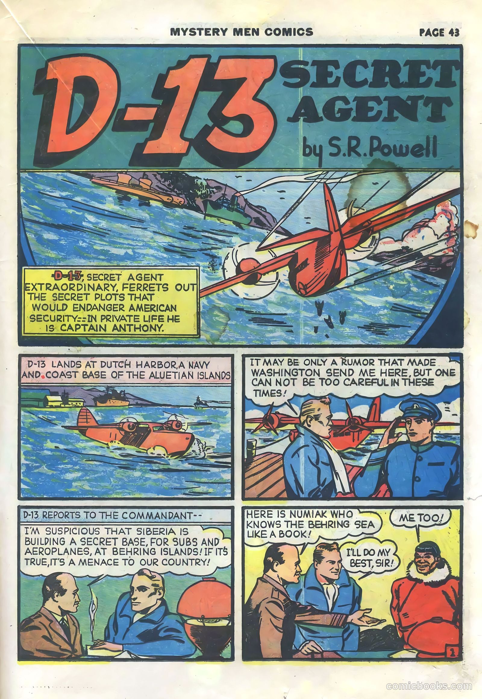 Mystery Men Comics #15 (1940) — page 45 of 68