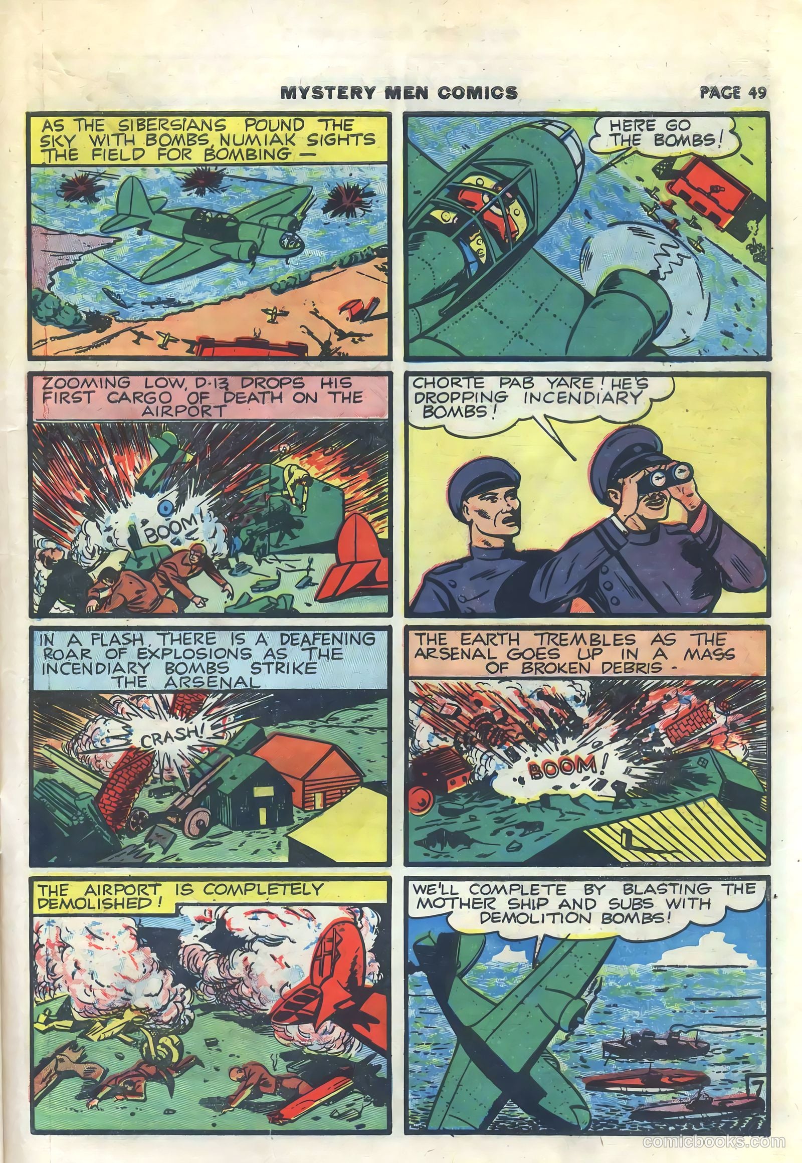 Mystery Men Comics #15 (1940) — page 51 of 68