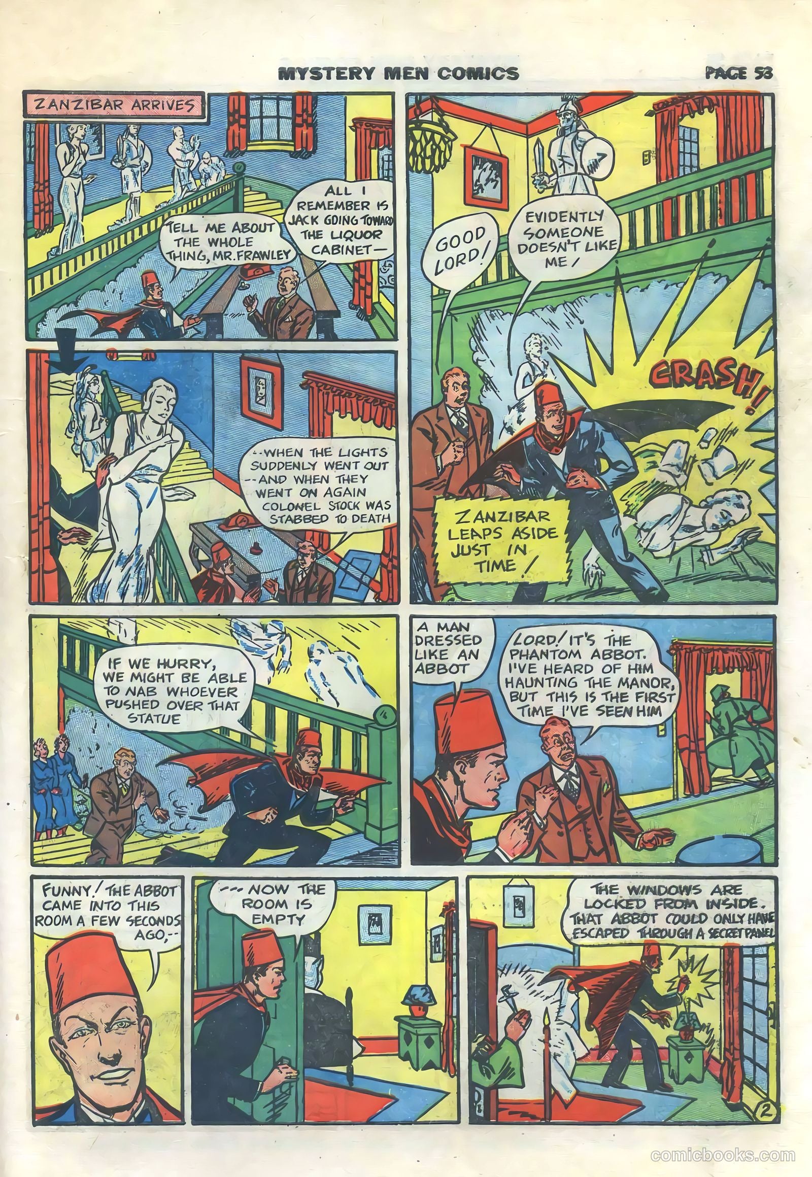Mystery Men Comics #15 (1940) — page 55 of 68