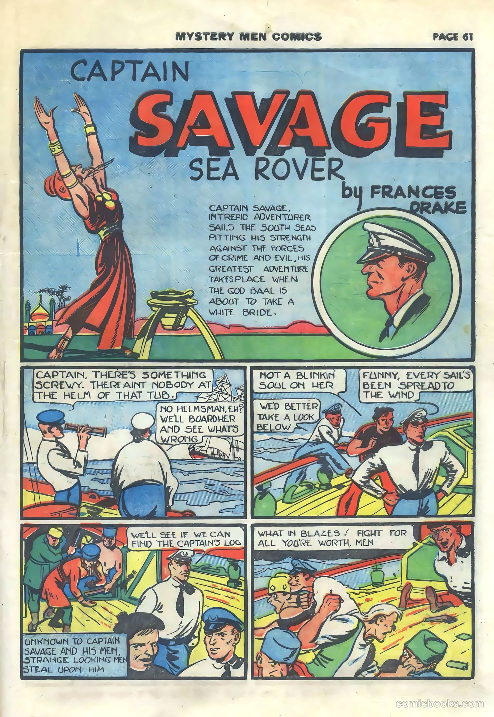 Mystery Men Comics #15 (1940) — page 63 of 68