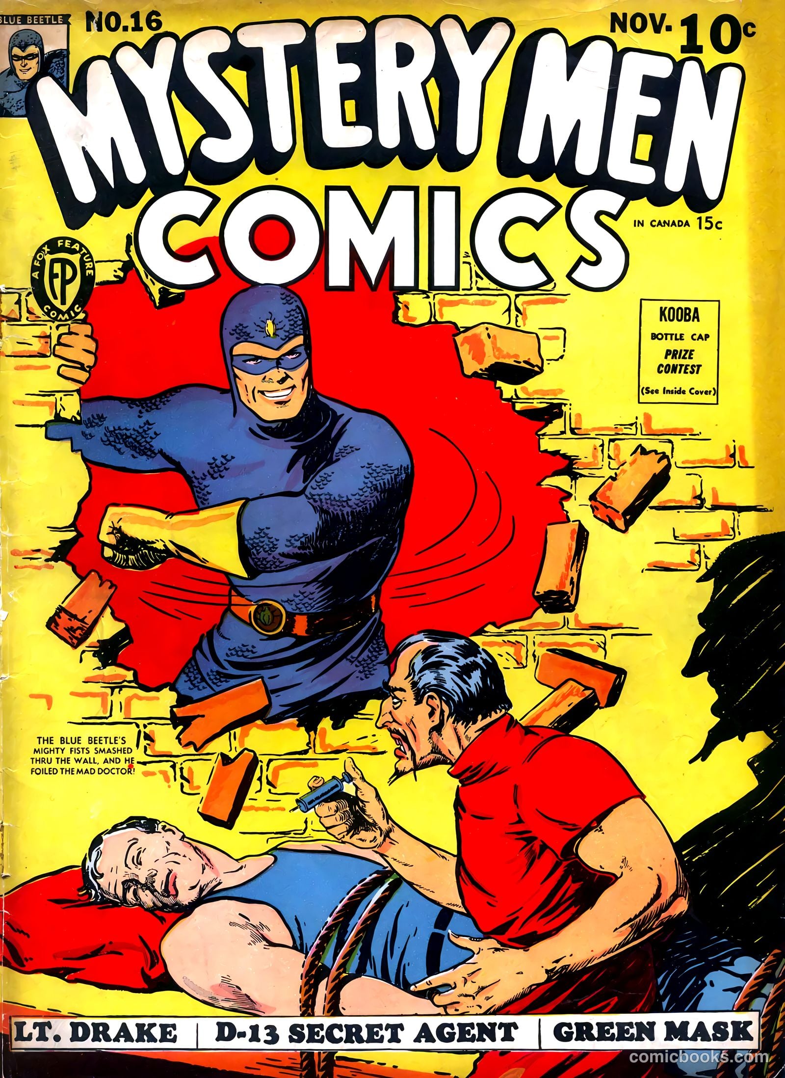 Mystery Men Comics #16