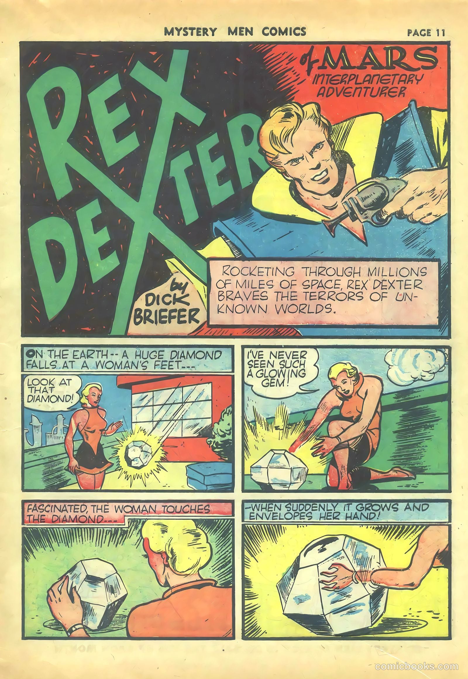 Mystery Men Comics #16 (1940) — page 13 of 68