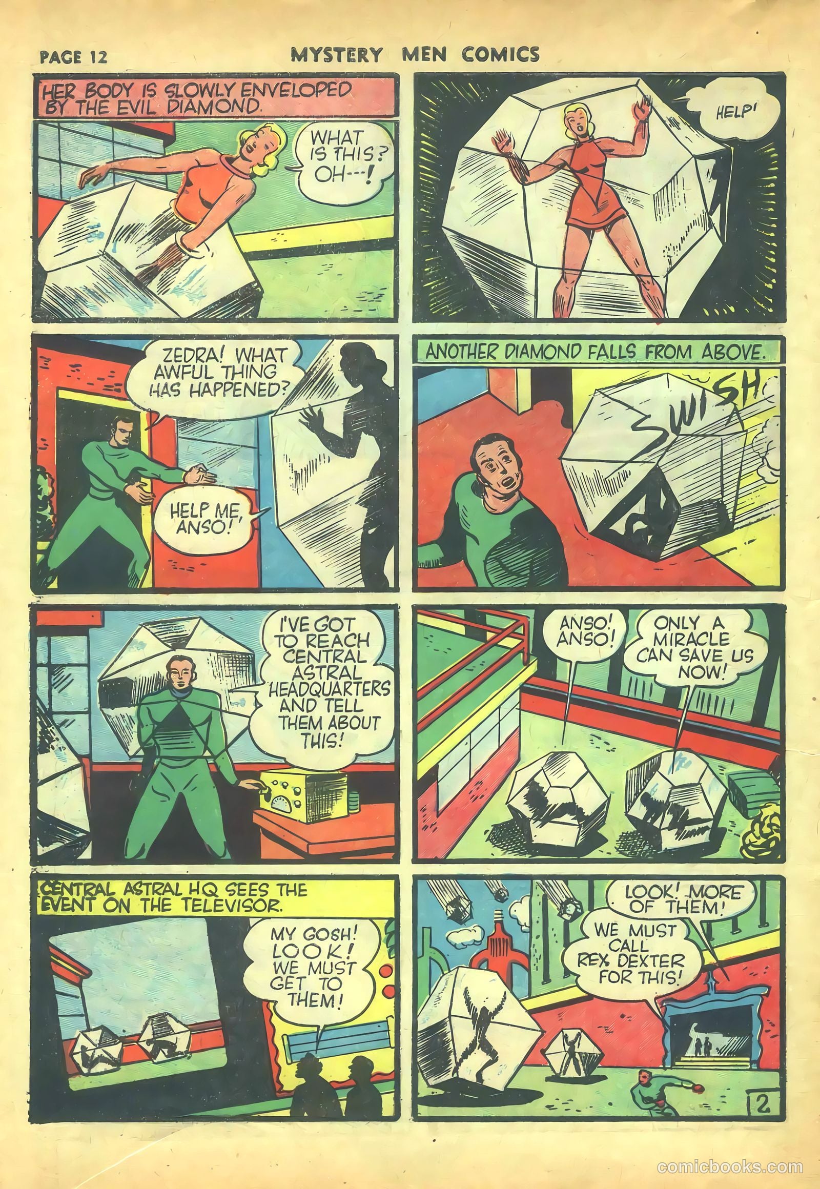 Mystery Men Comics #16 (1940) — page 14 of 68