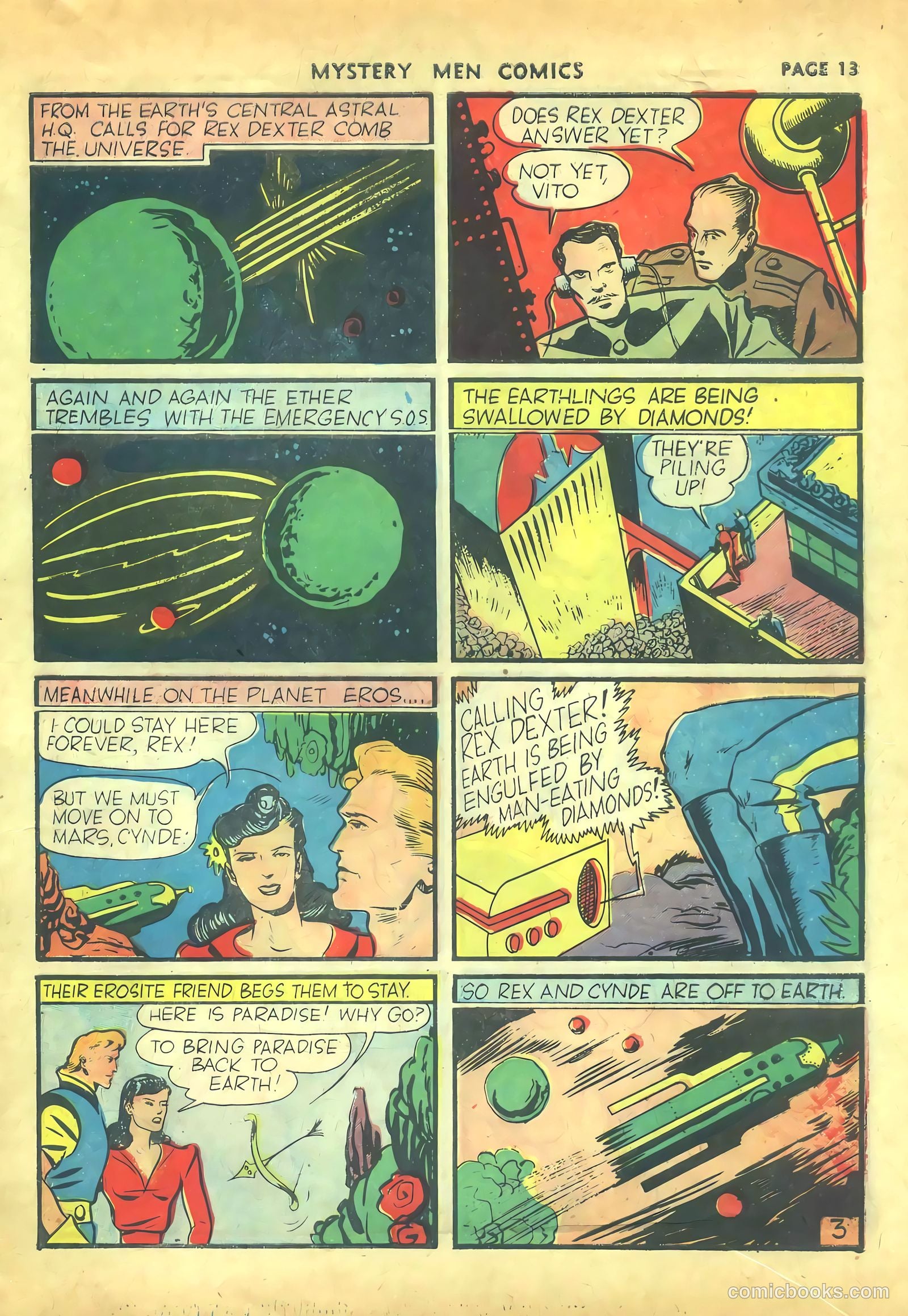 Mystery Men Comics #16 (1940) — page 15 of 68