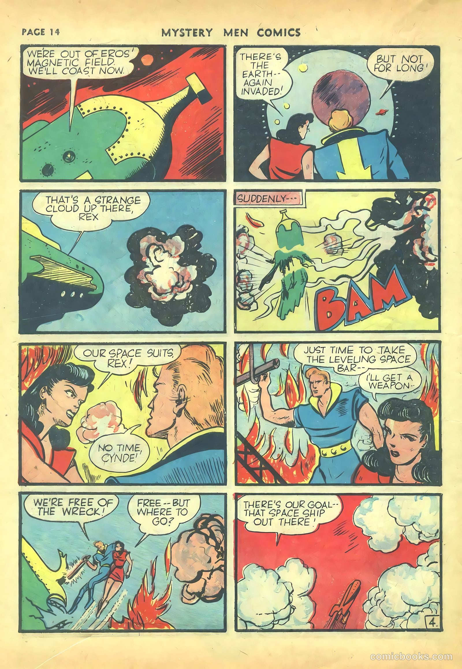 Mystery Men Comics #16 (1940) — page 16 of 68